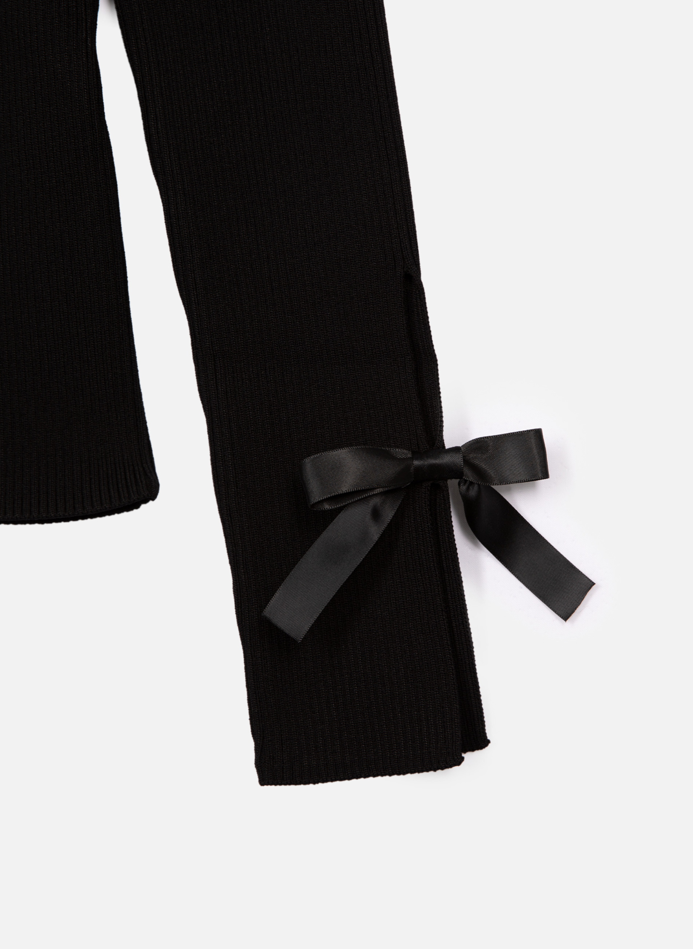 Sweater with ribbons THE KOOPLES Black