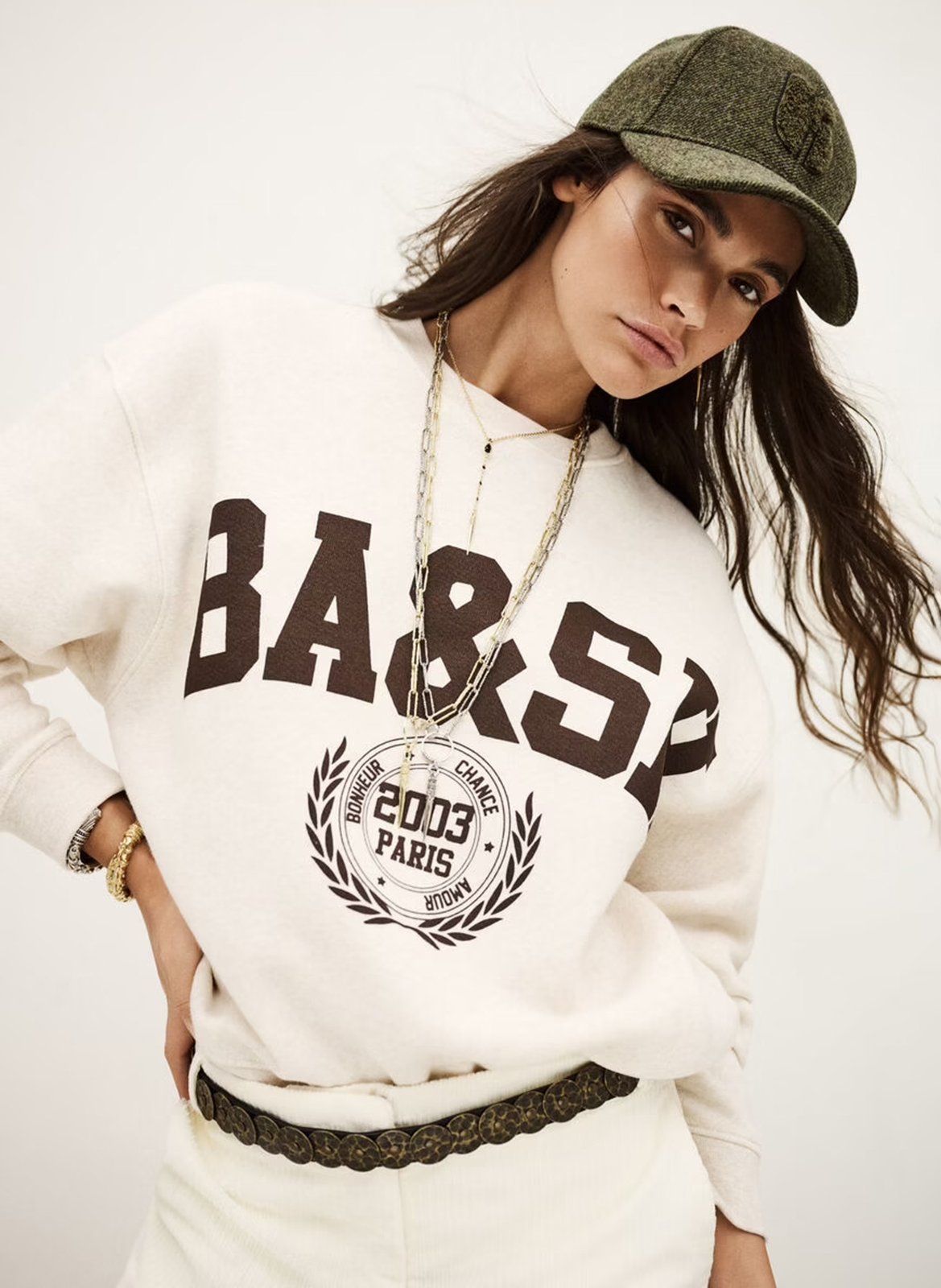 Effen sweater BA&SH Beige