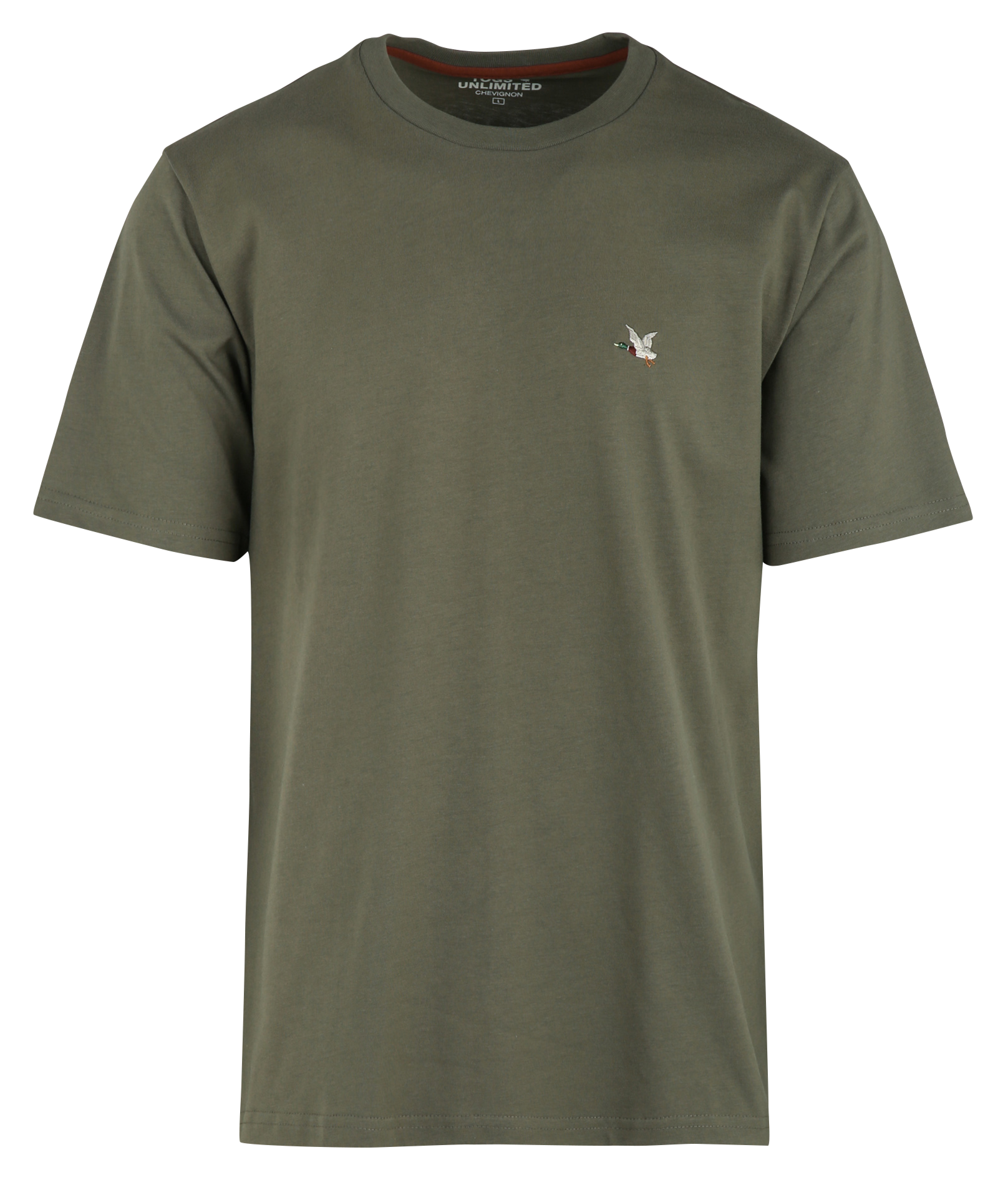 Oversized T-shirt van biokatoen TOGS Kaki