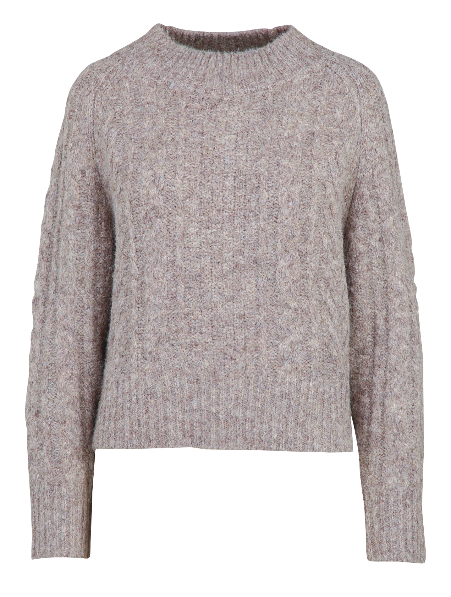 Pull col rond  SEE U SOON Beige