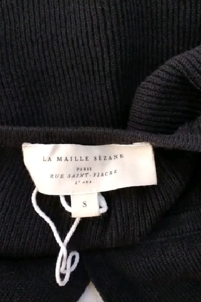 Azawood sleeveless top SEZANE - Seconde main Black