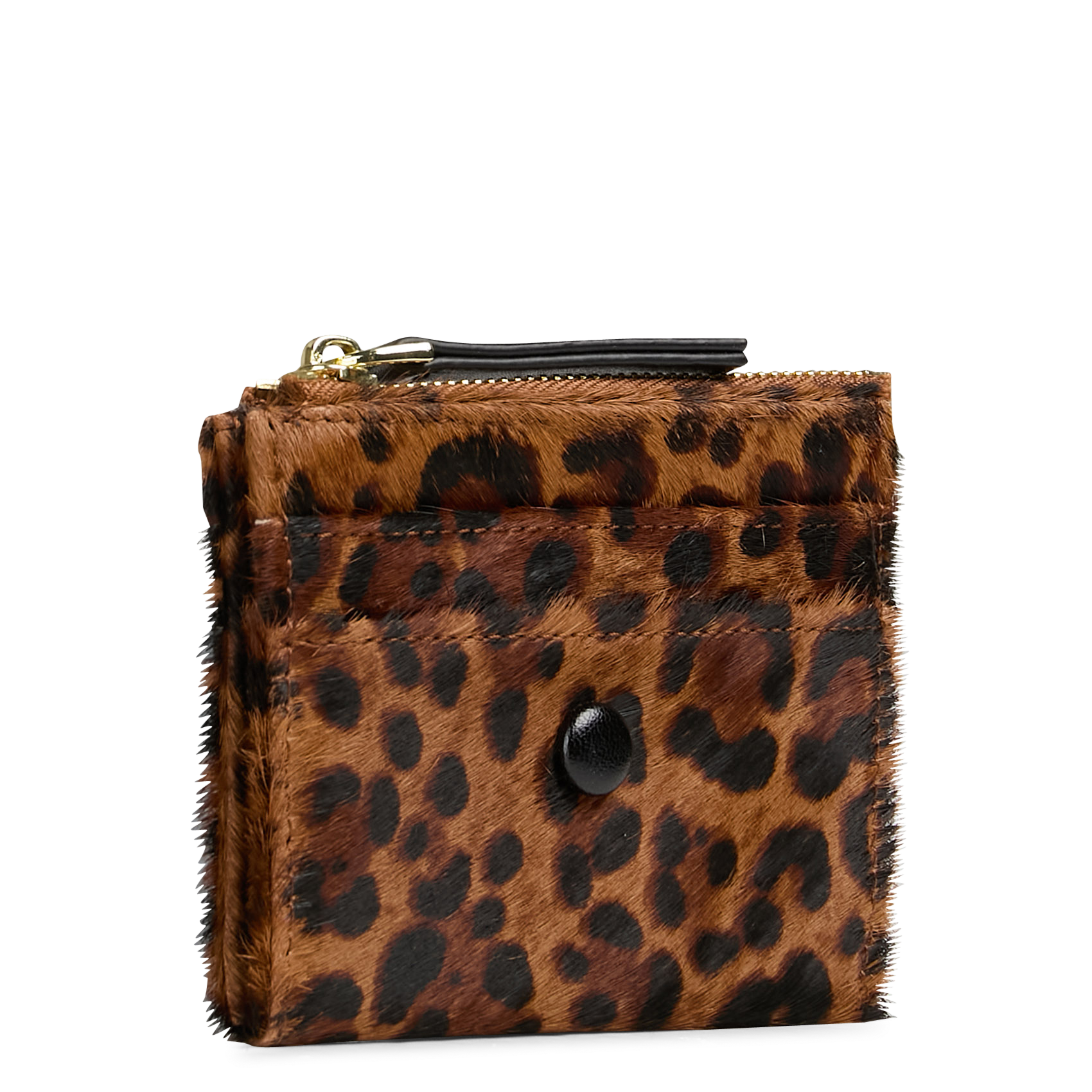 Porte-cartes en cuir velours imprimé SAISON 1865 Multicolore