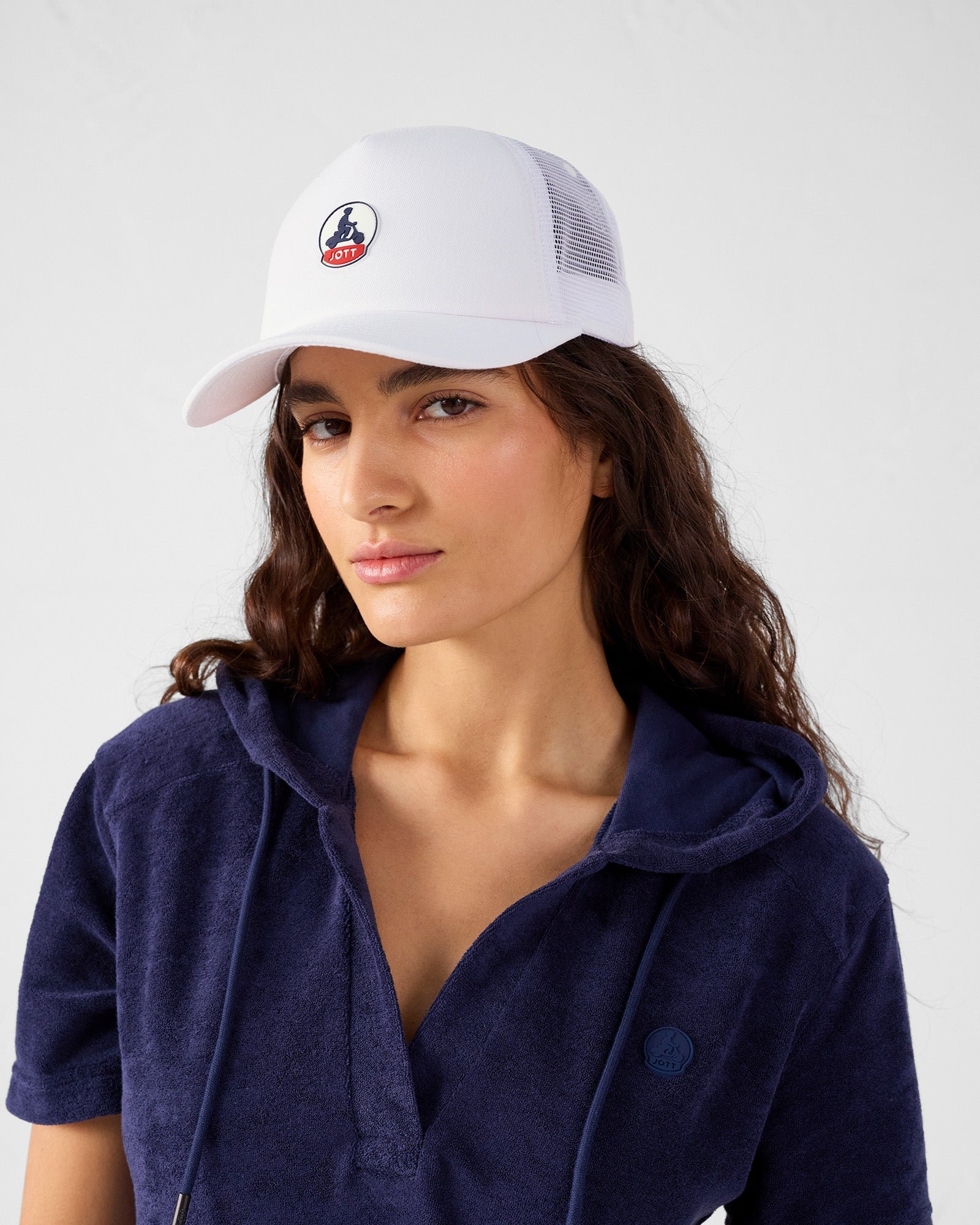 Casquette à filet sail 2.0 JOTT Blanc