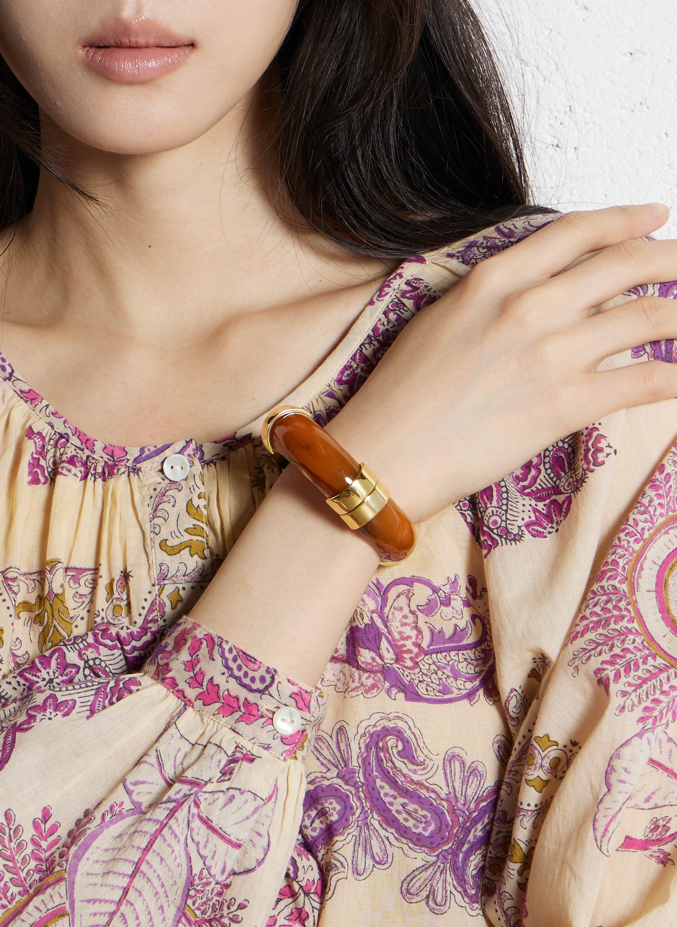 Jonc large FEEKA Marron