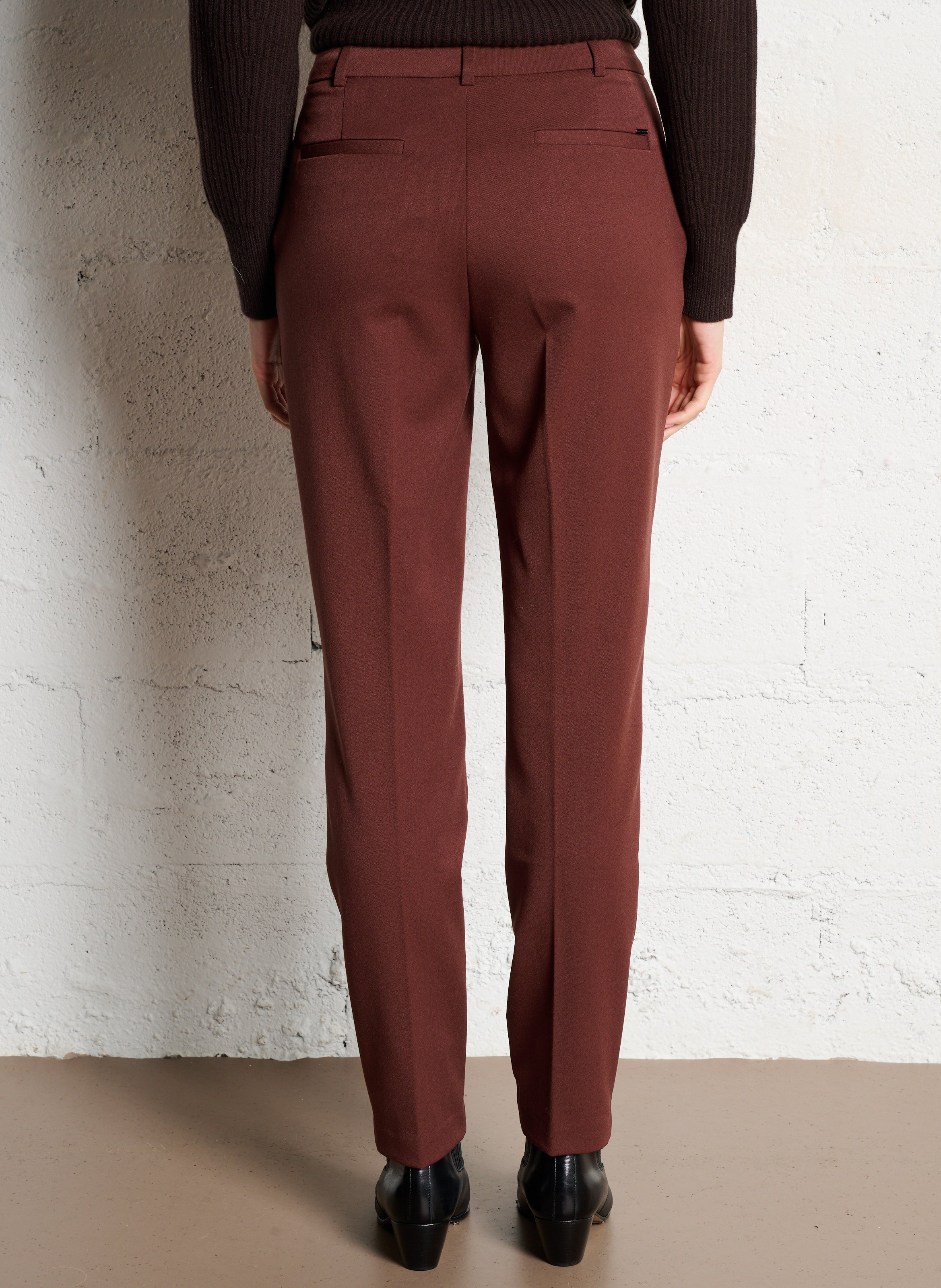 Carrot trousers IKKS Brown