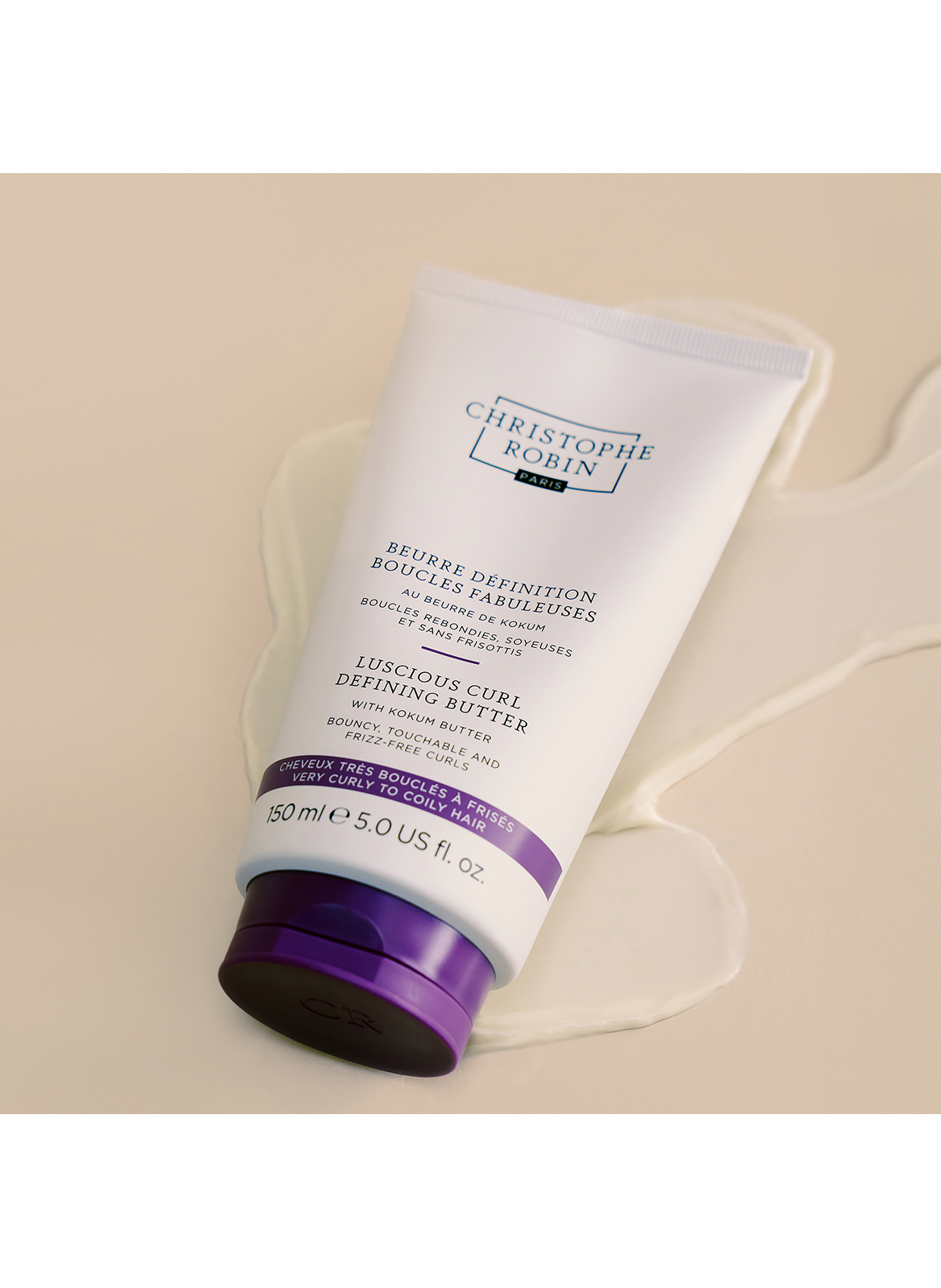 Luscious-Curl Defining Butter - Pflegebutter für lockiges Haar mit Kokumbutter CHRISTOPHE ROBIN No color