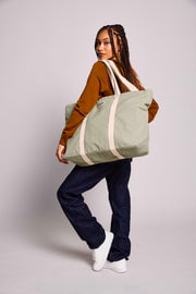 Cotton tote bag HINDBAG Green