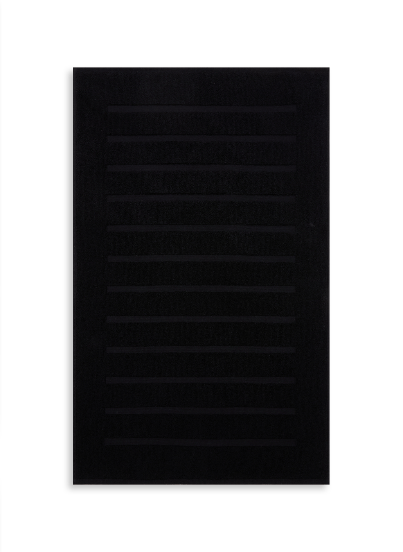 Cotton bath mat TDB BOUCLETTES Noir