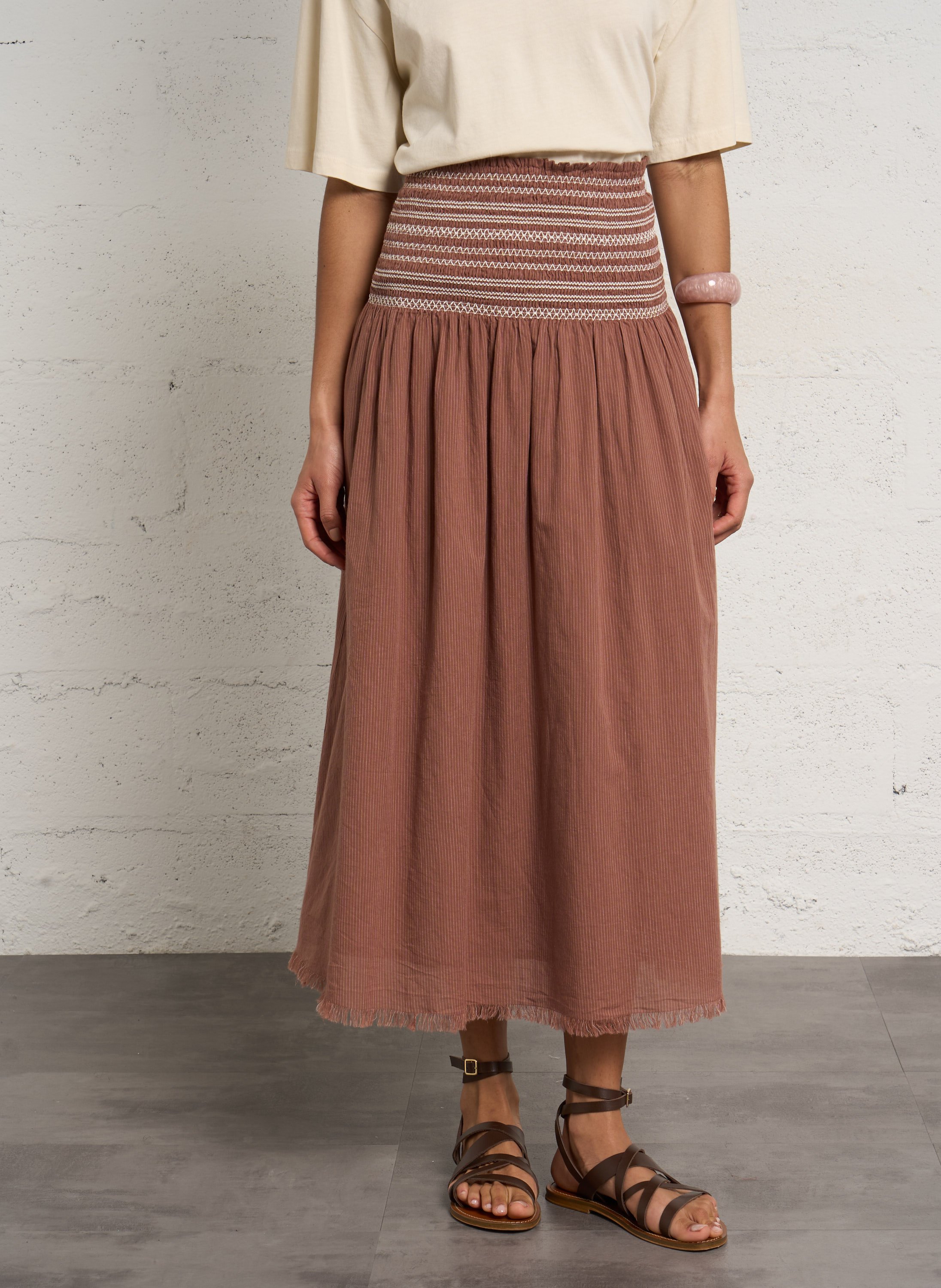 Cotton midi skirt HOD PARIS