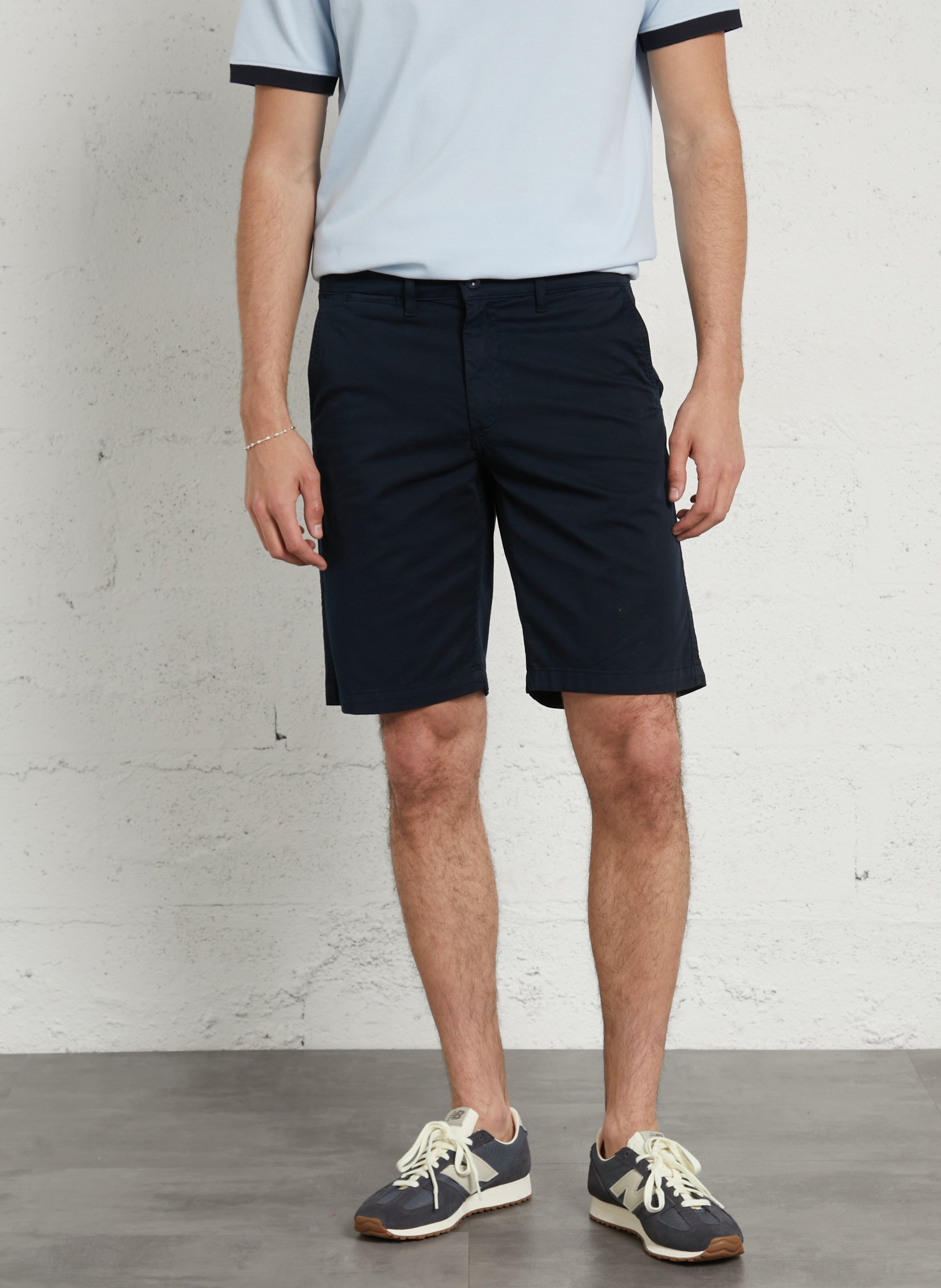 Bermuda droit  EDEN PARK Bleu