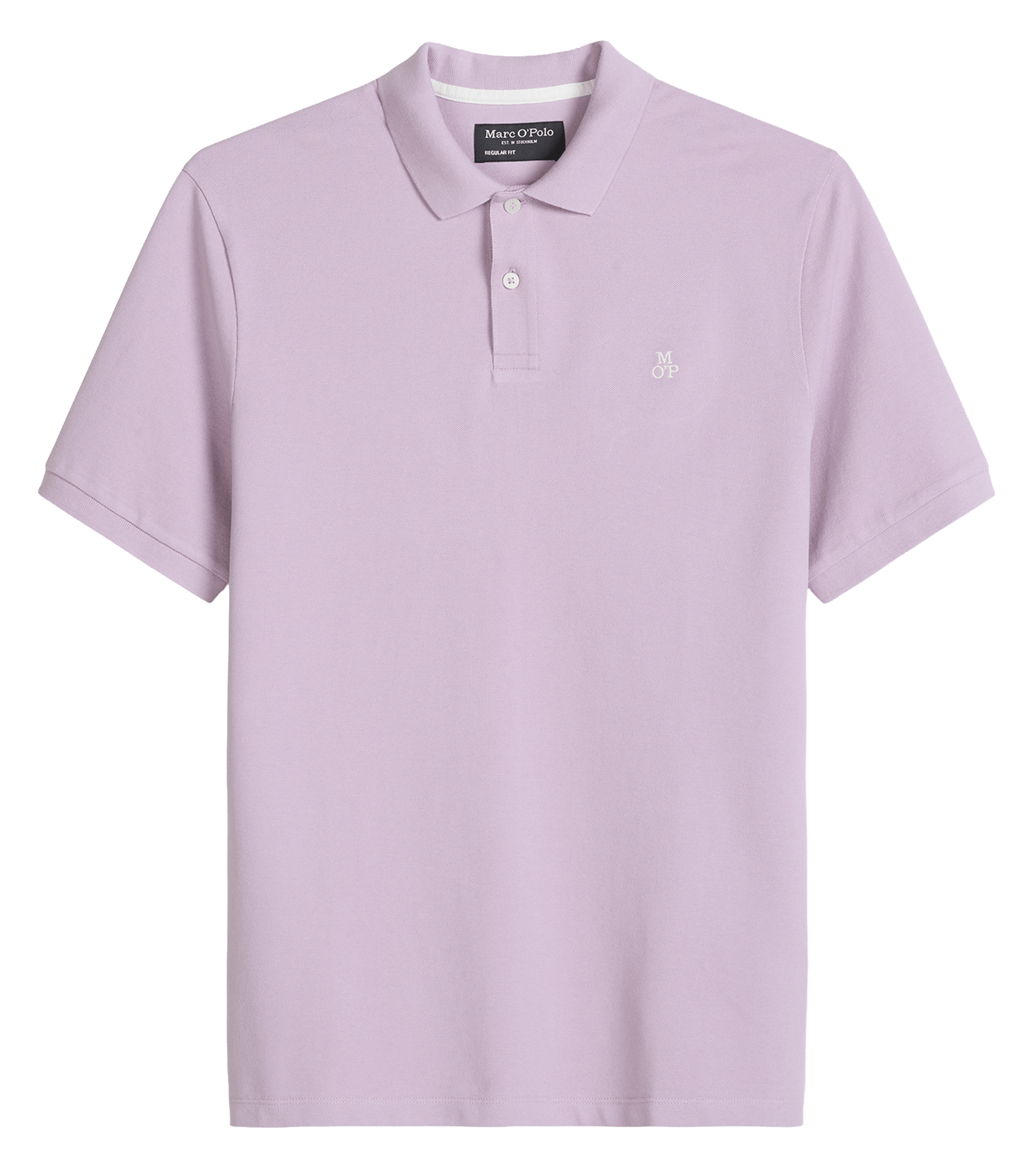 Polo droit en coton MARC O'POLO Violet