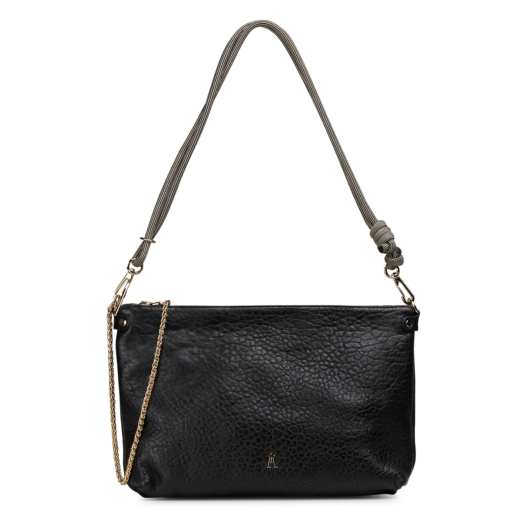 Calfskin handbag CRAIE STUDIO Black