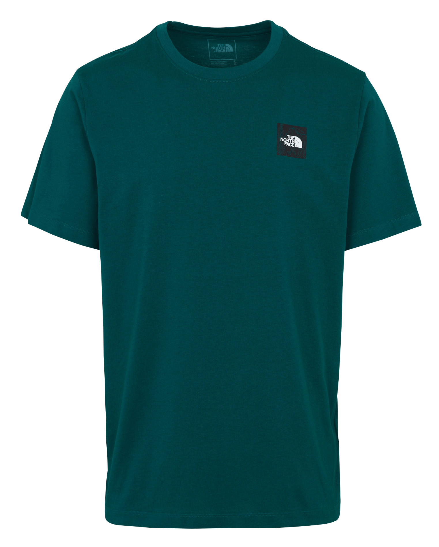 Kurzarm T-Shirt mit Siebdruck aus Baumwollmischung. THE NORTH FACE