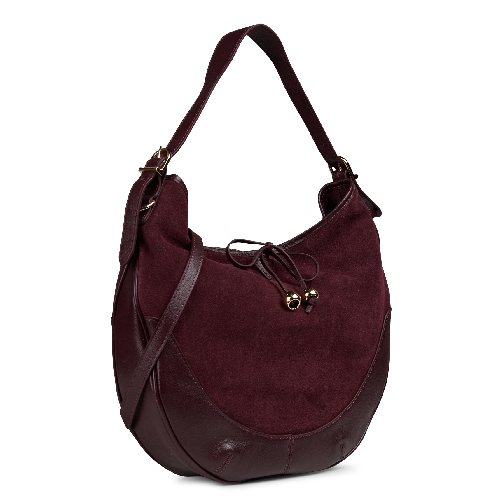 Leren handtas LA FEE MARABOUTEE Rood