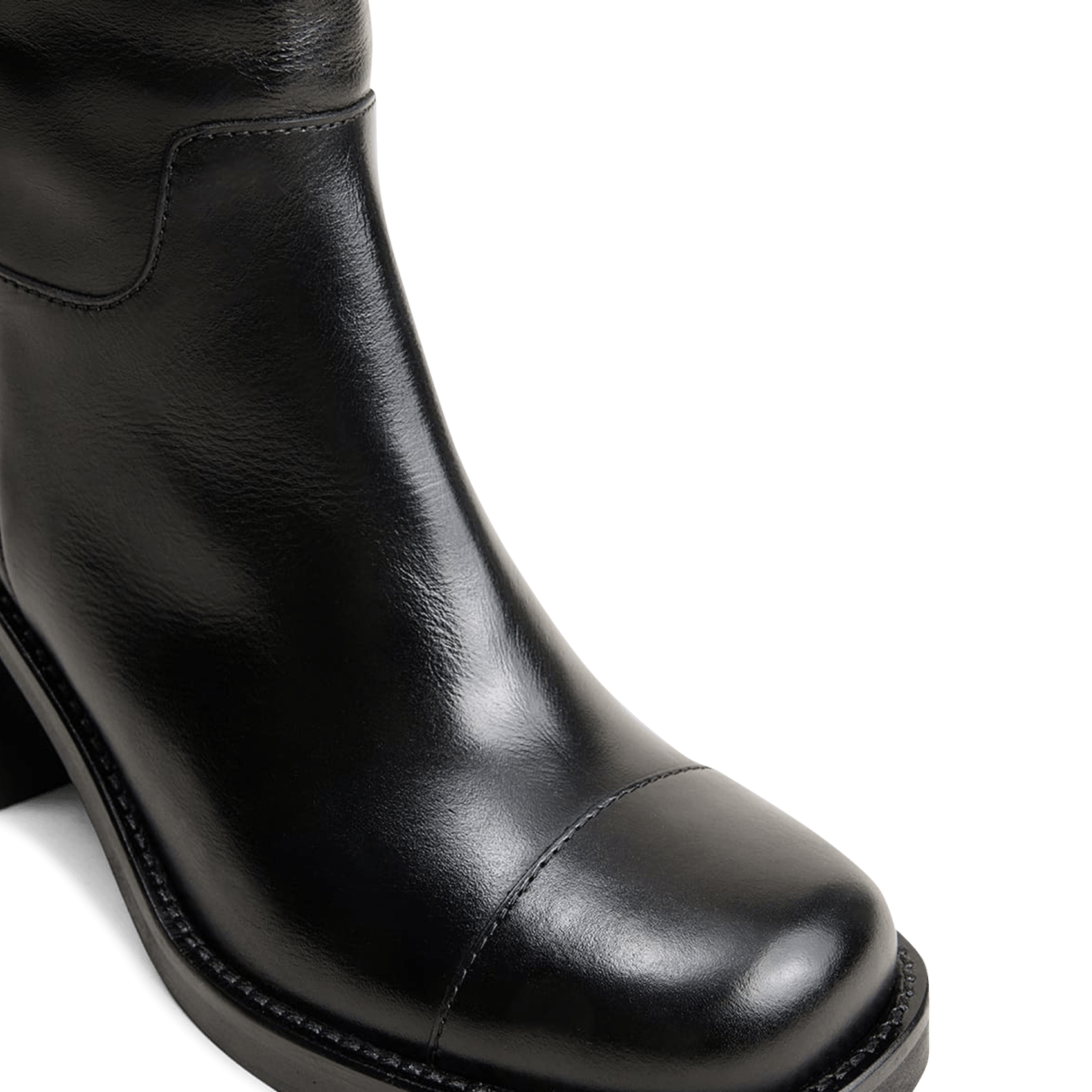 Bottes en cuir JONAK Noir