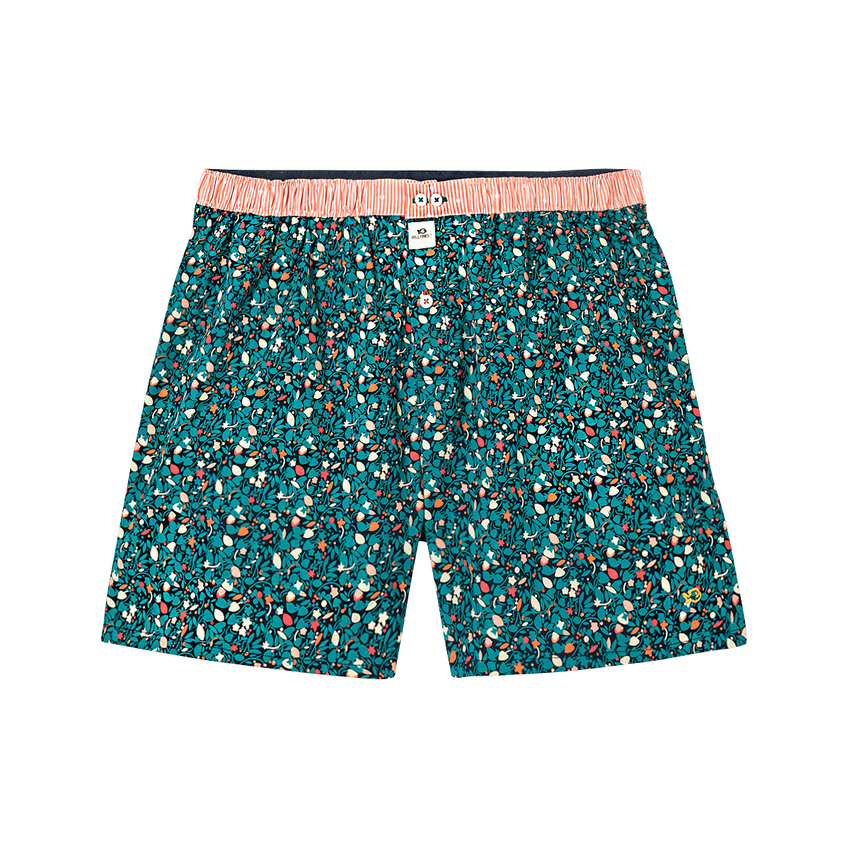 Organic cotton boxer shorts BILLYBELT Blue