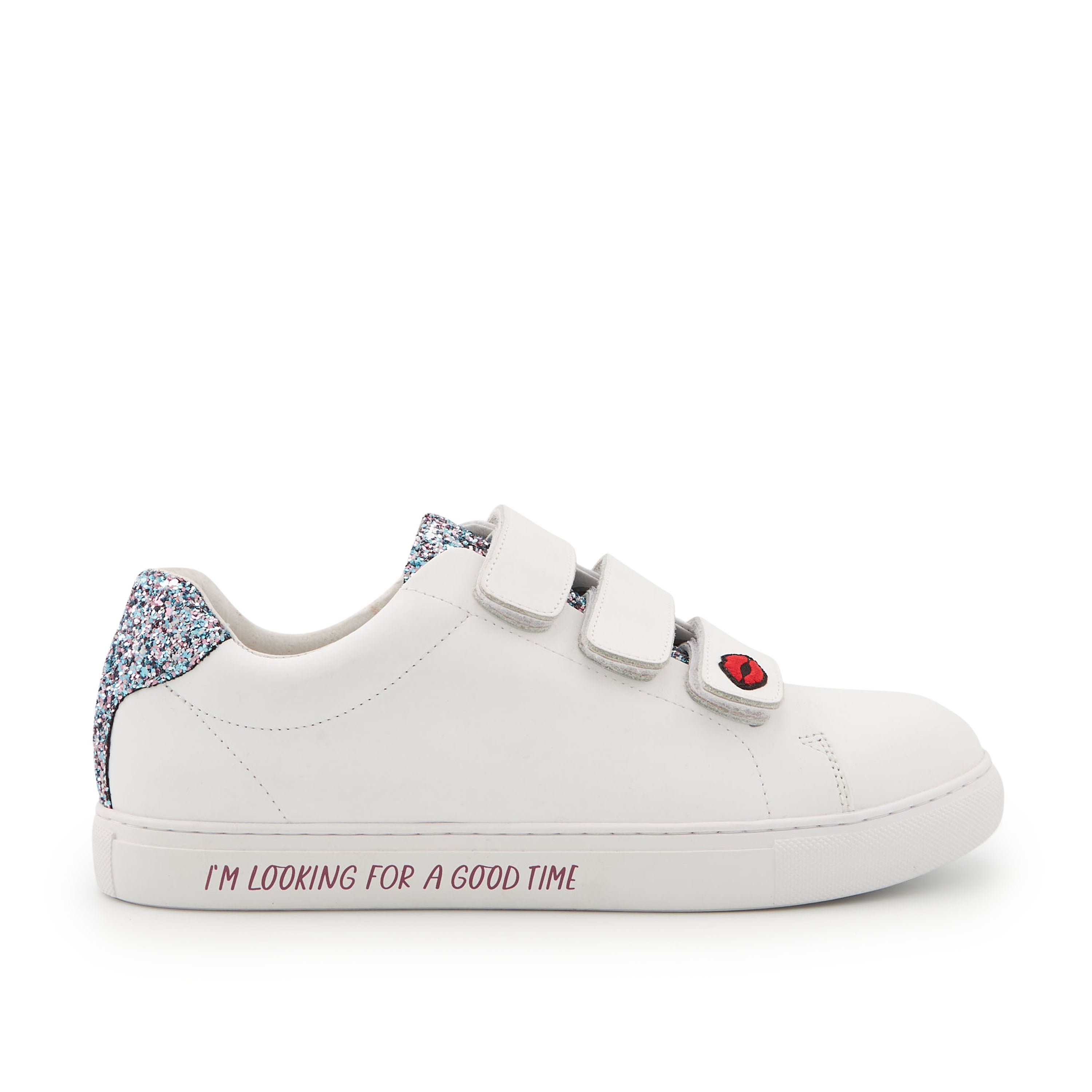Leather sneakers BONS BAISERS PARIS White