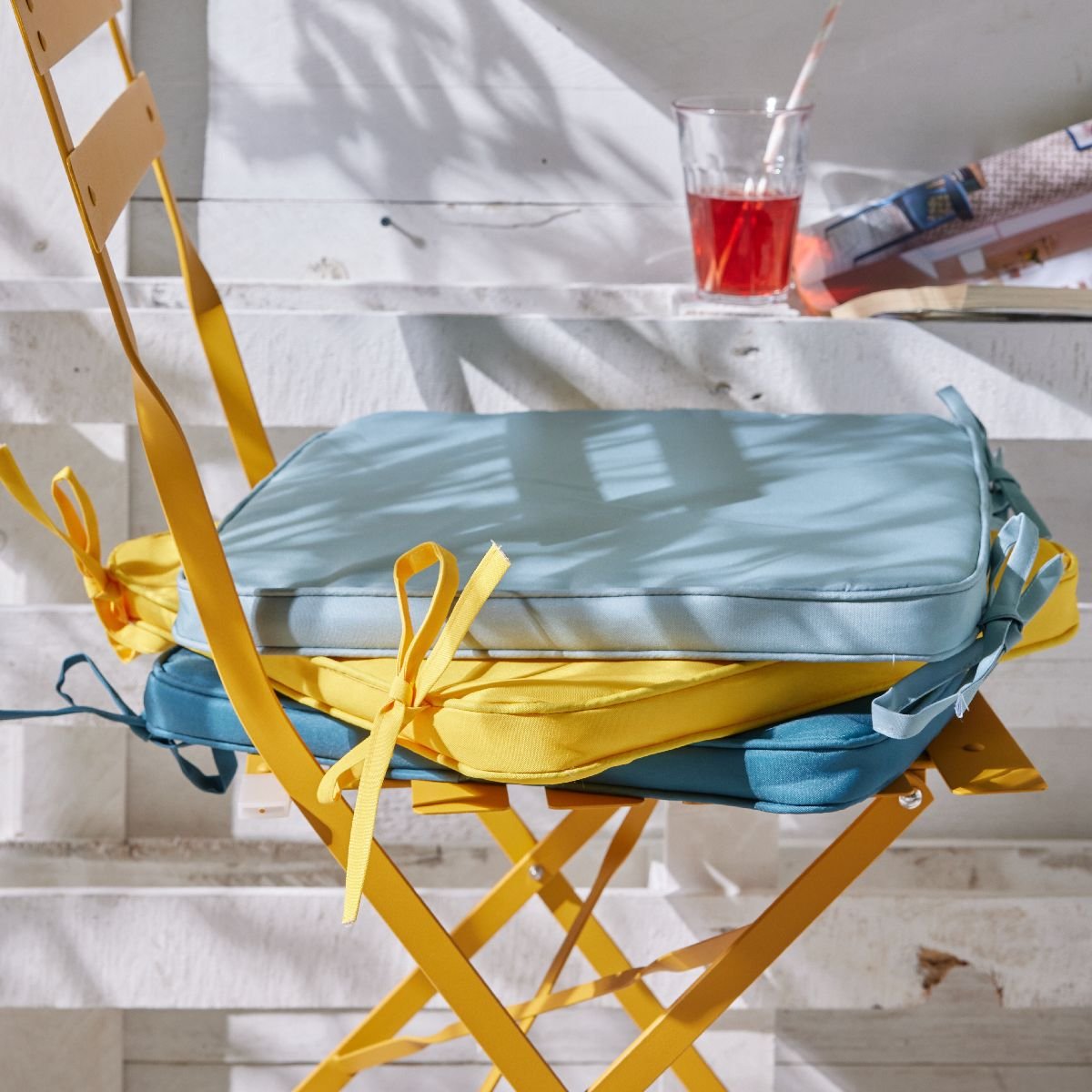 Water-repellent chair cushion TODAY LINGE DE MAISON Green