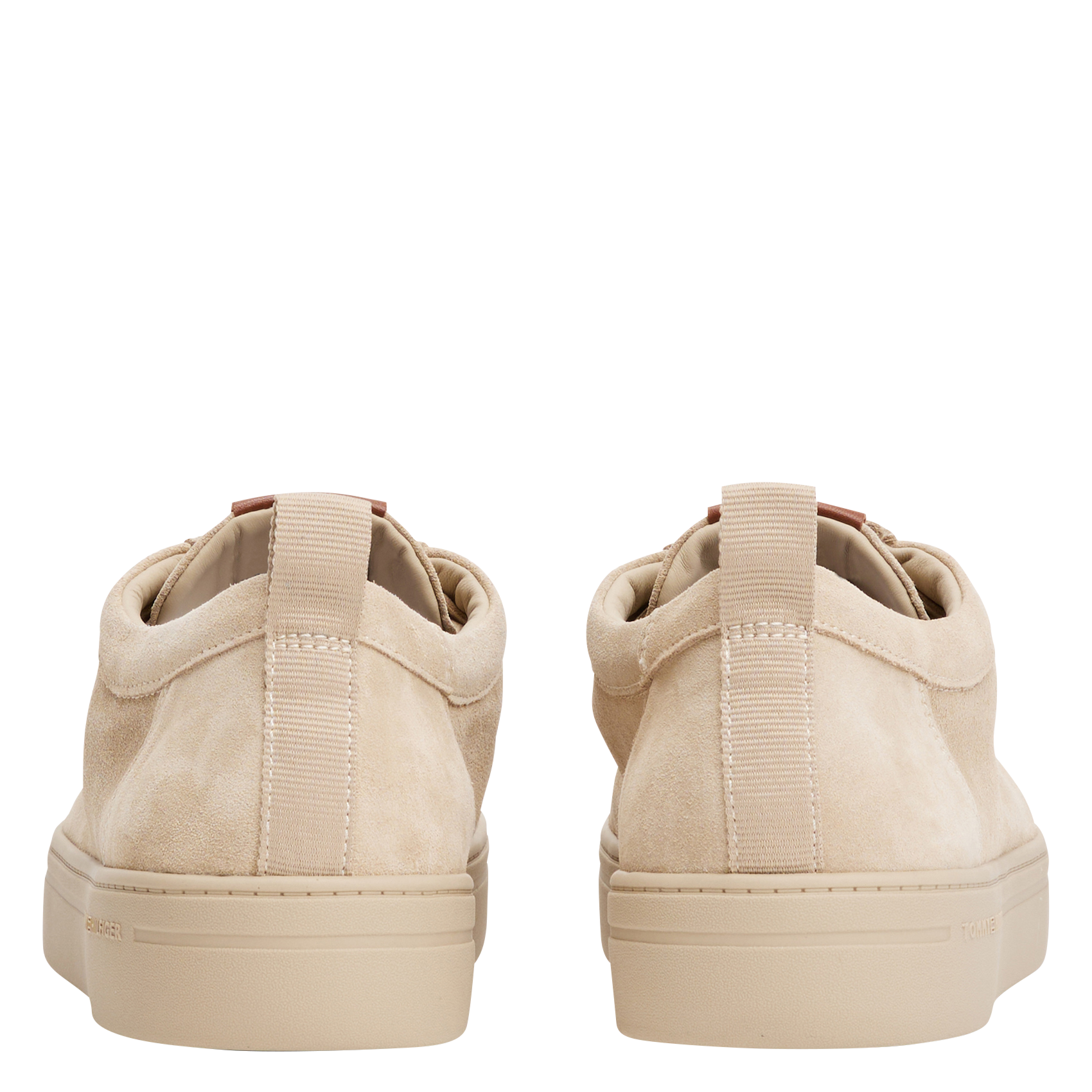 Arthus leather Derby shoes  TOMMY HILFIGER Khaki