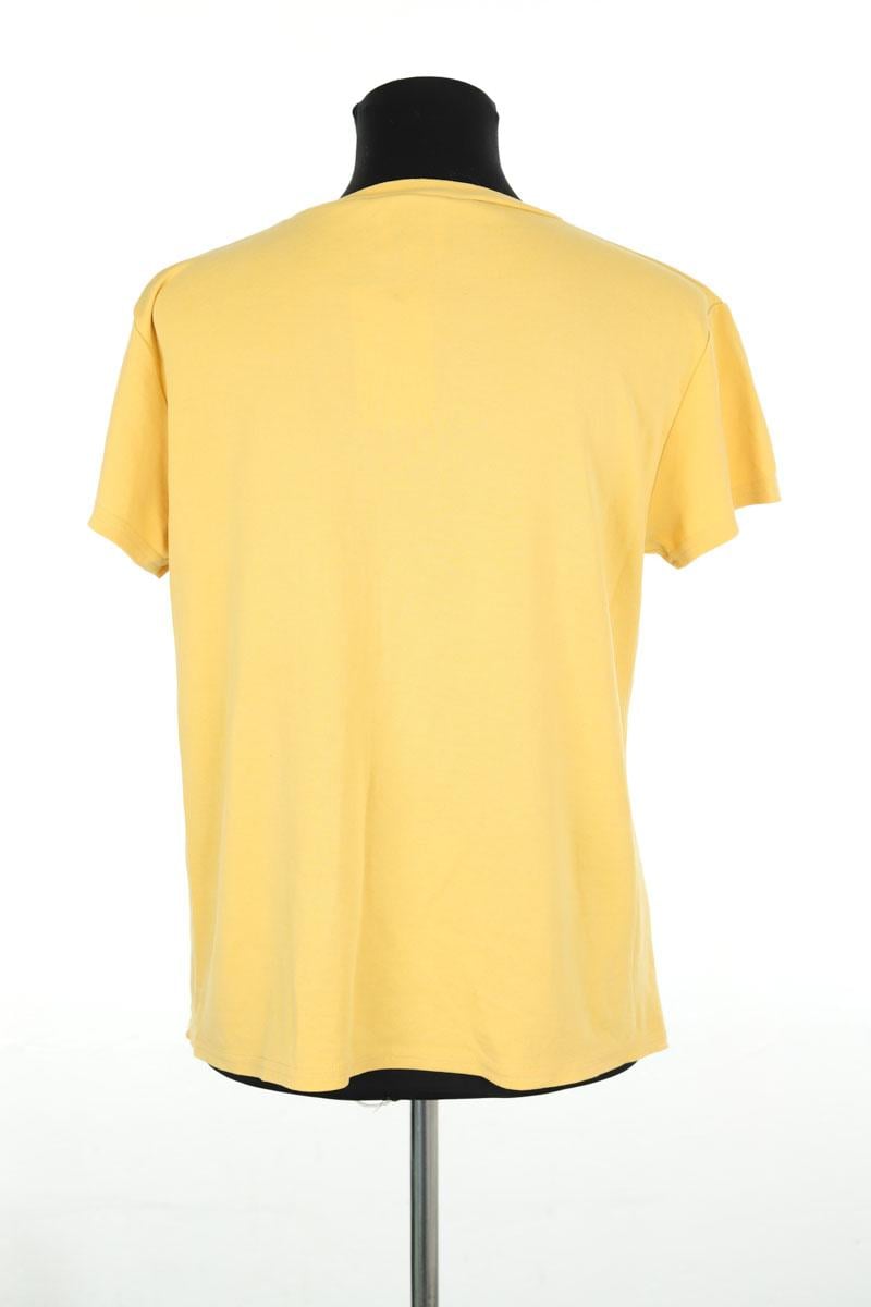 Cotton T-shirt MODETROTTER - Seconde Main Yellow