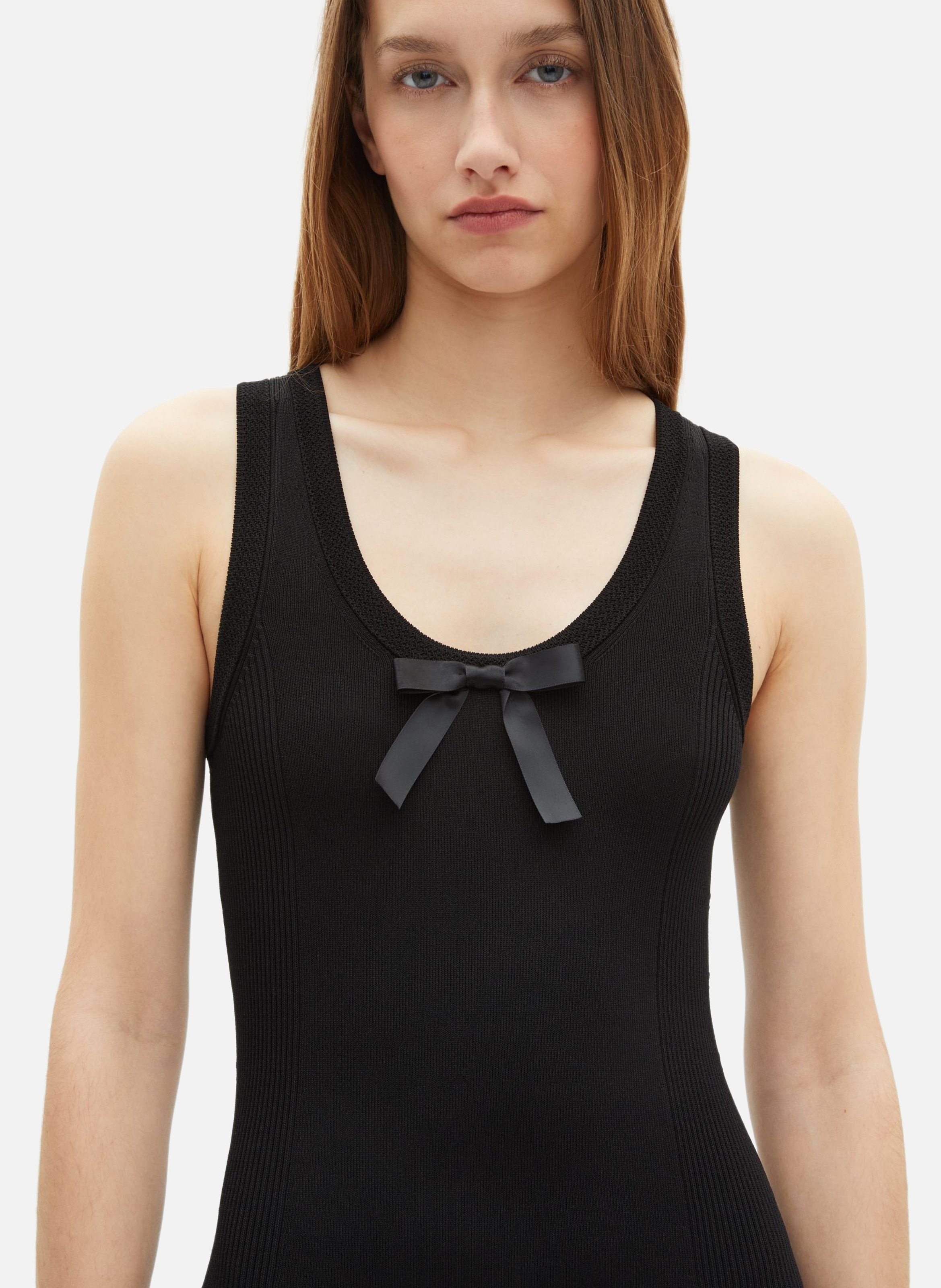 Long knit dress THE KOOPLES Black