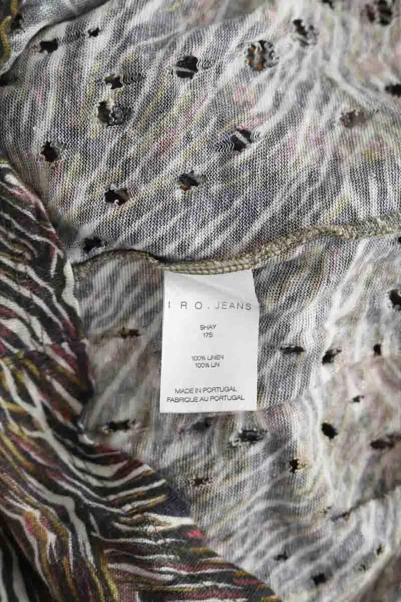 Linen T-shirt IRO - Seconde Main Multicolored