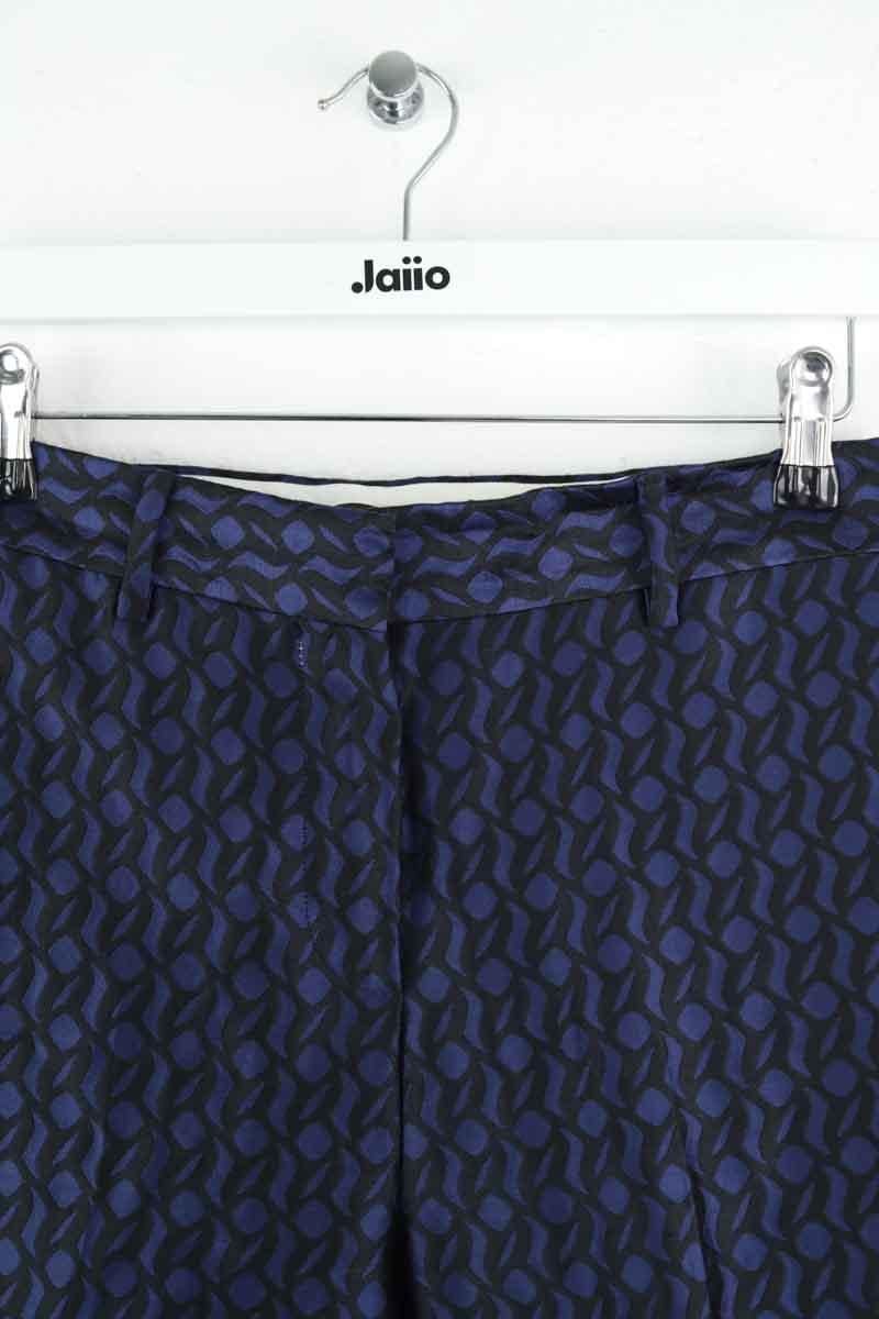 Slim-fit cotton cargo pants PAUL SMITH - Seconde main Blue