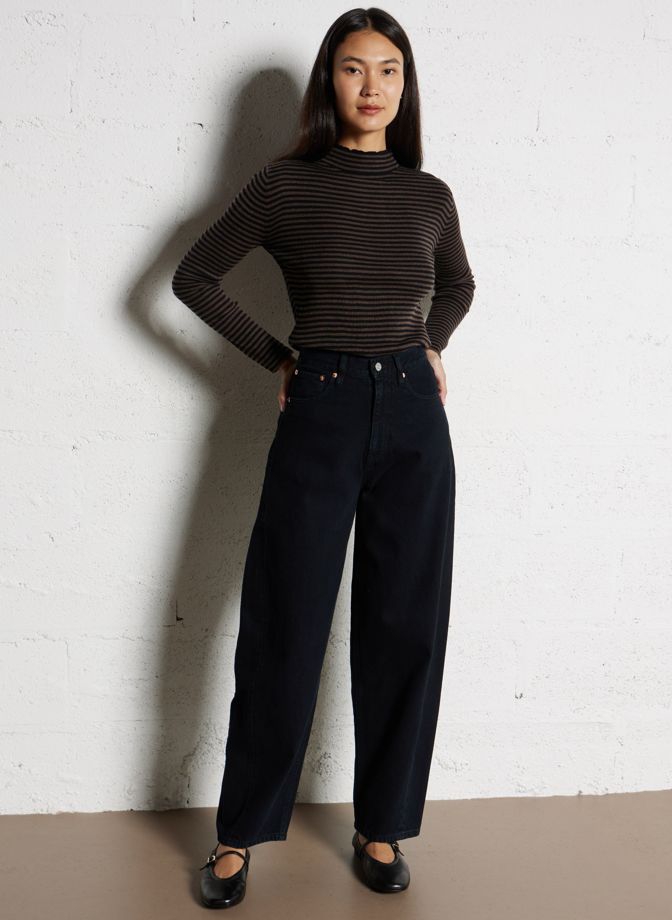 Grote katoenen jeans LAB DIP Blauw