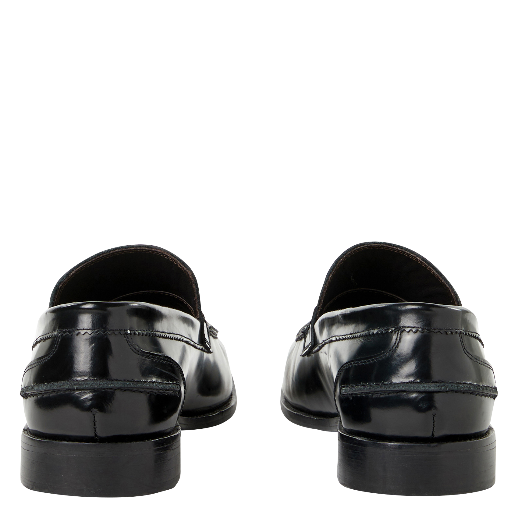 Smooth leather loafers SAISON 1865 Black