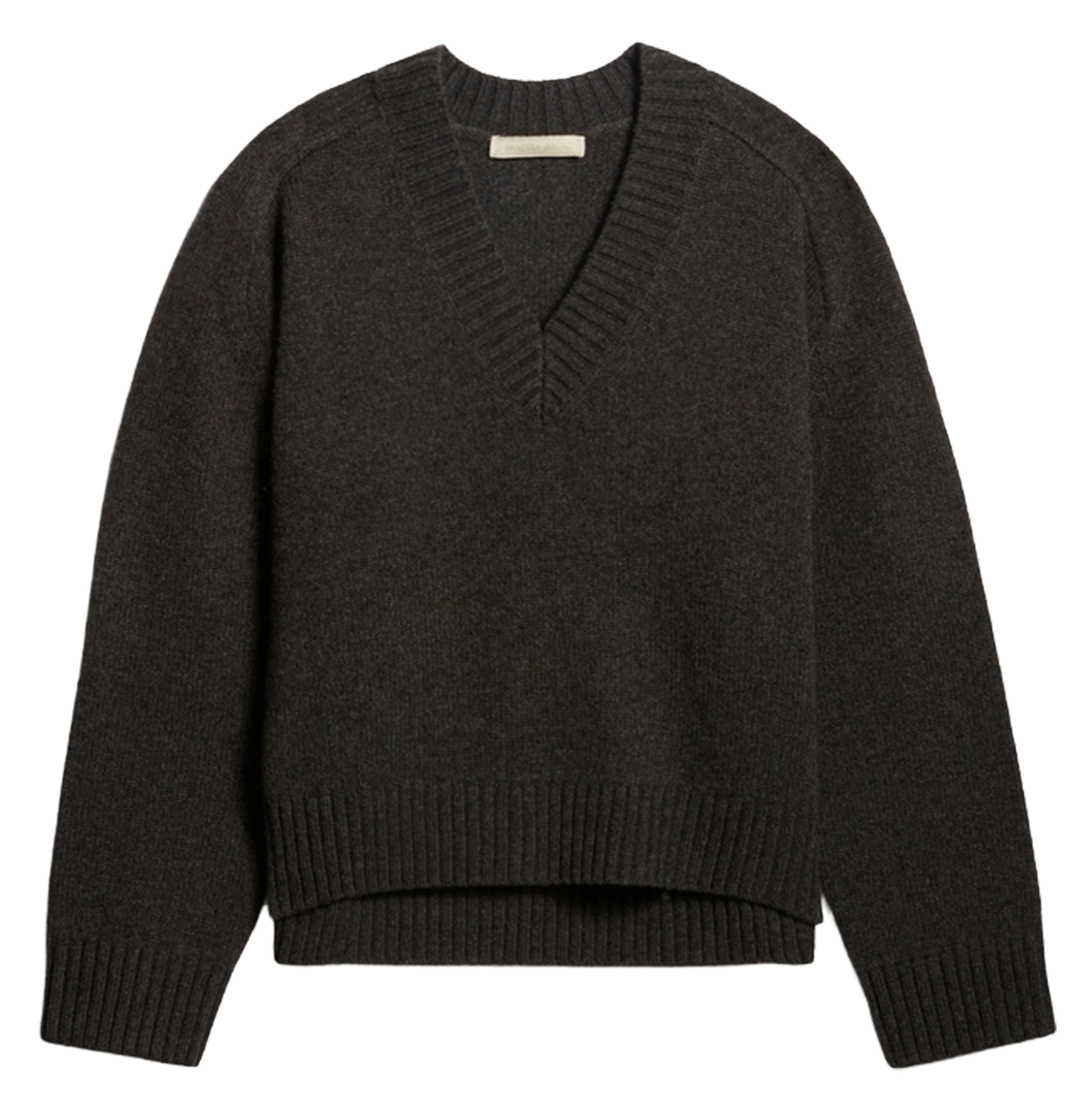 V-neck wool sweater VANESSA BRUNO Grey