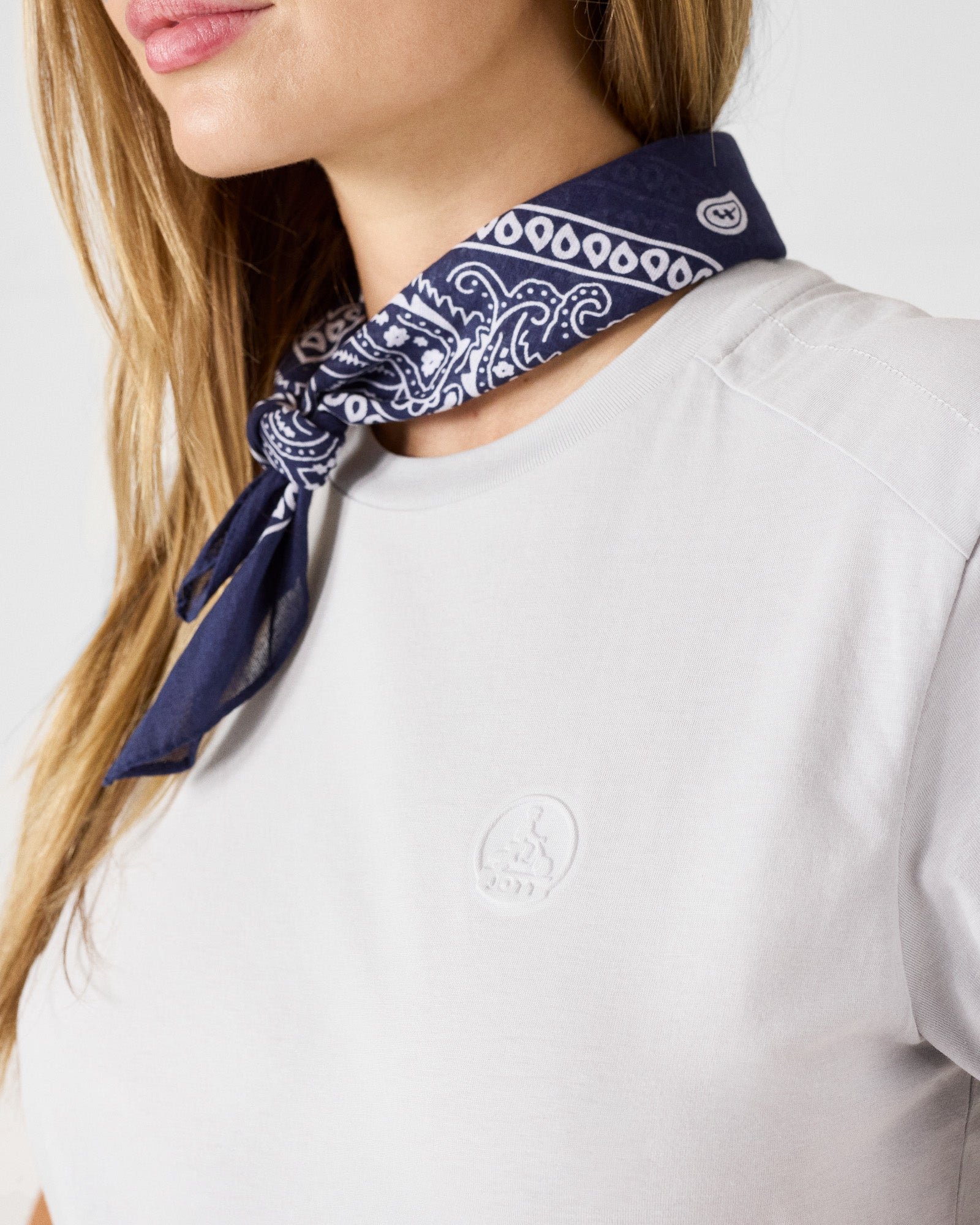 Round neck cotton T-shirt JOTT Grey