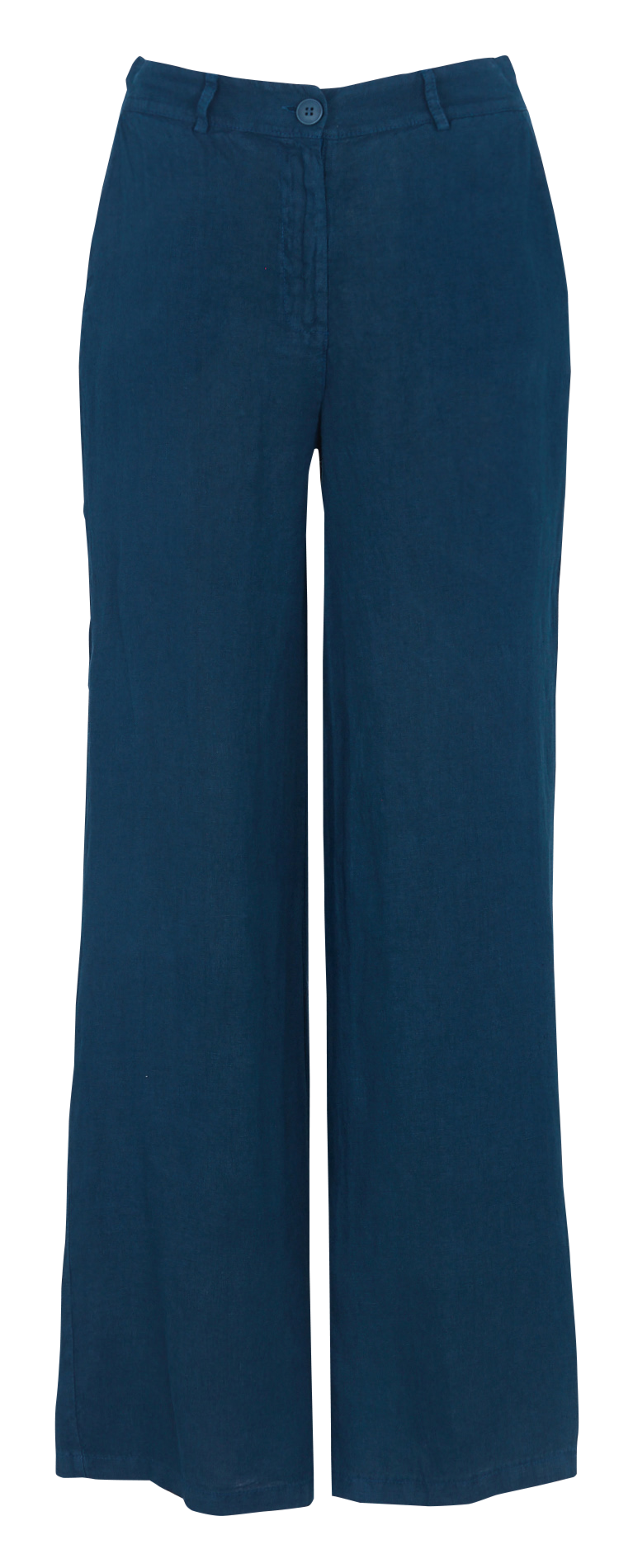 Gerade Leinenhose LA FEE MARABOUTEE Blau