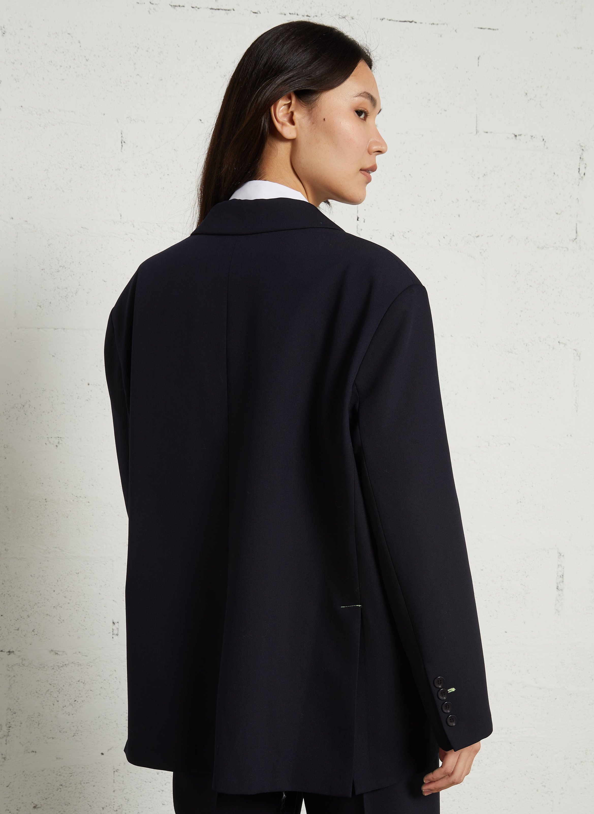 Oversize-Jacke mit Reverskragen IMPERIAL Blau