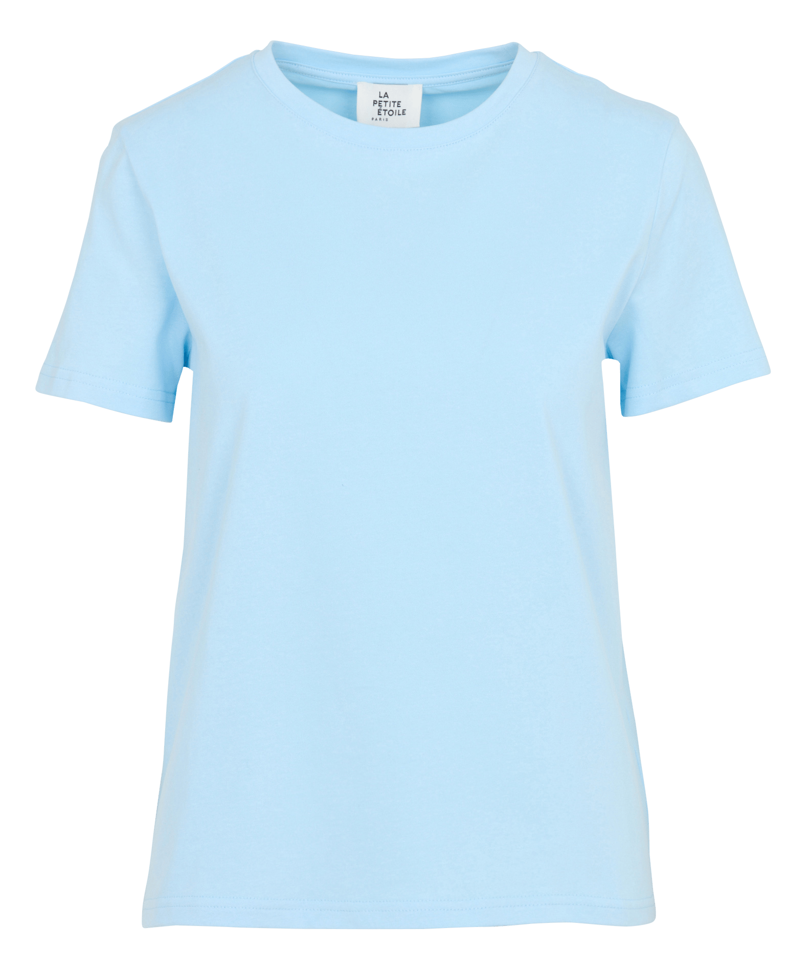 Gerader Rundhals-T-Shirt uni LA PETITE ETOILE