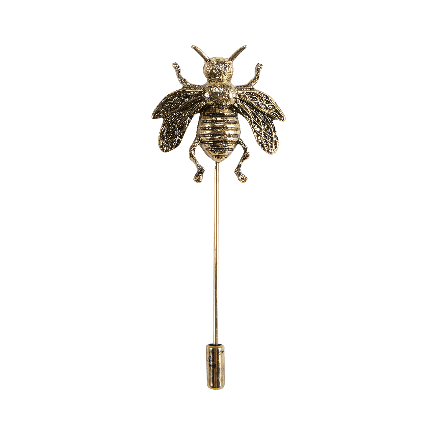 Broche bij met bijpoot NICE THINGS Goudkleurig