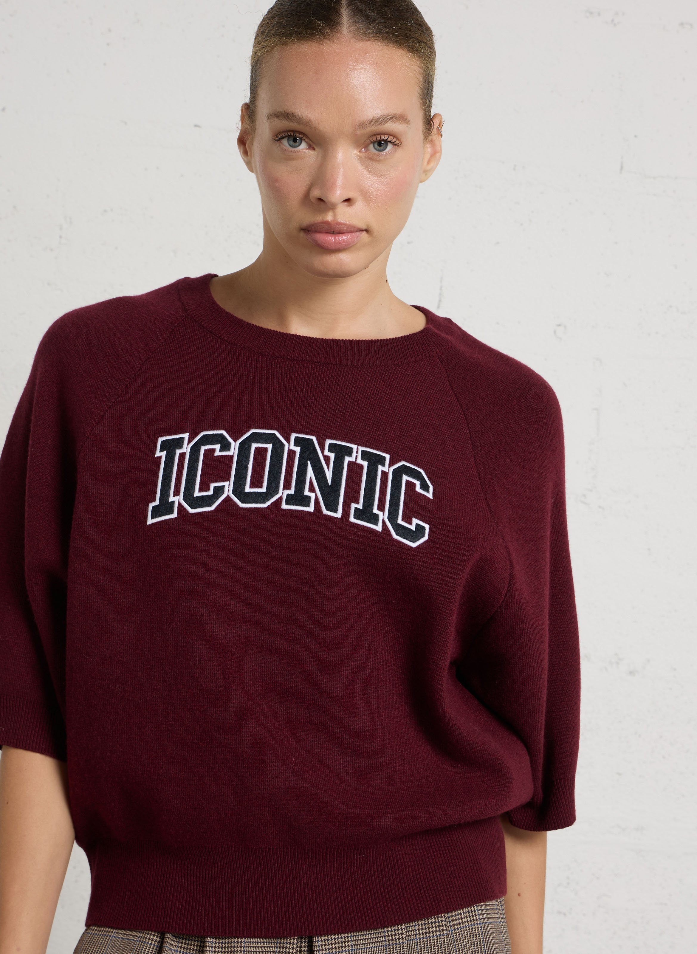 Round-neck sweater MAISON 123 Red