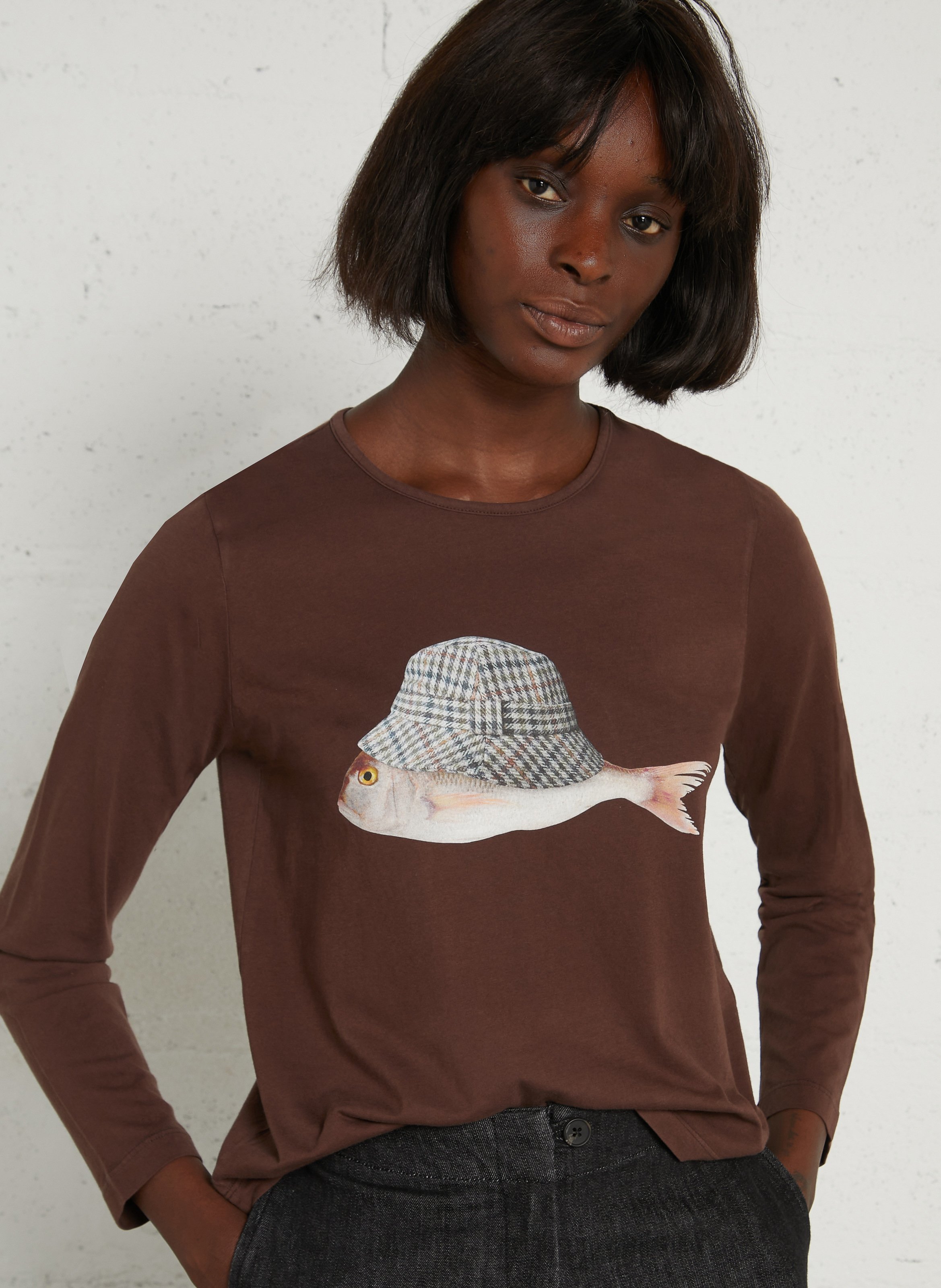 Lange mouwen T-shirt van katoen NICE THINGS