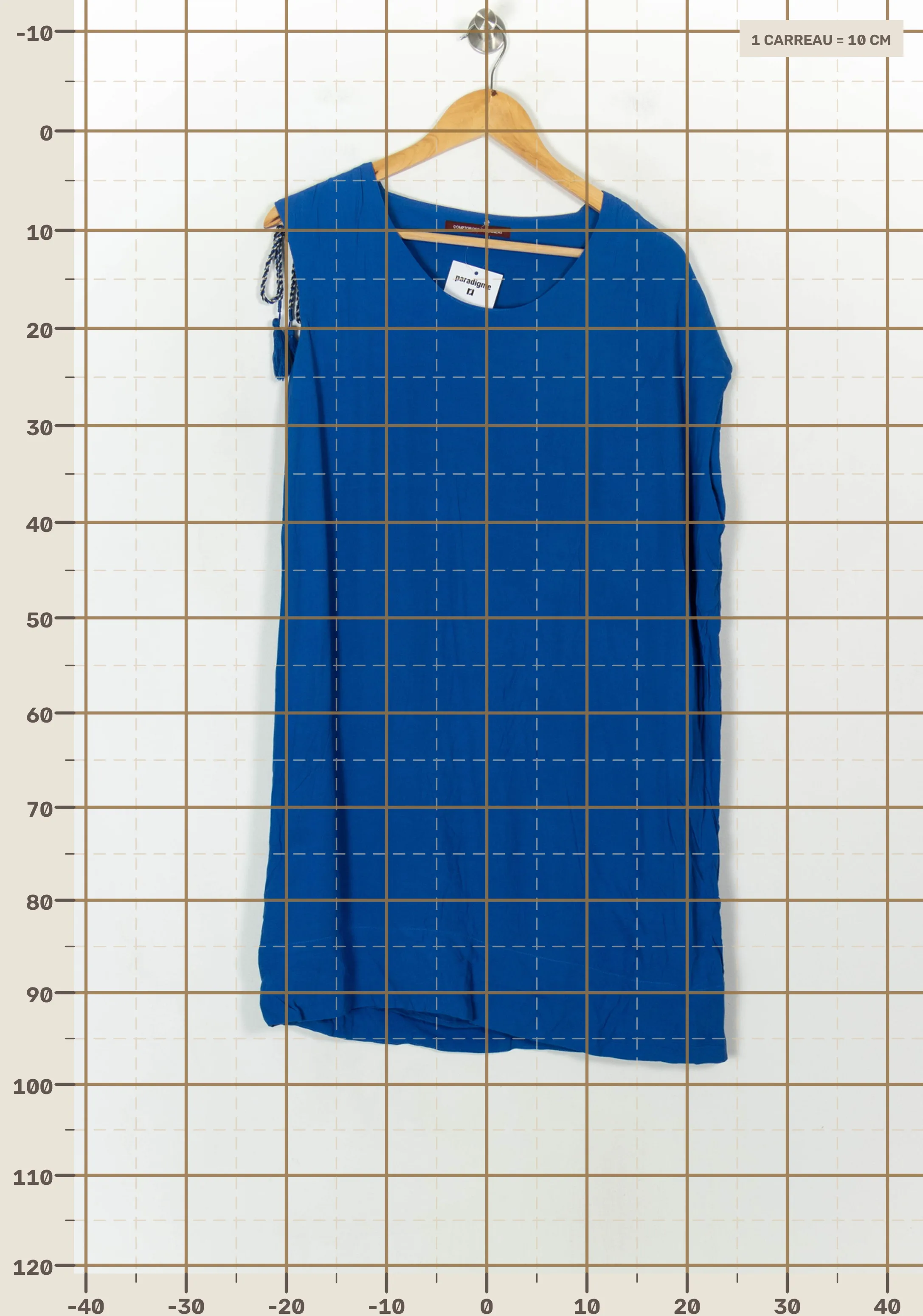 Short & midi dress COMPTOIR DES COTONNIERS - Seconde main Blue