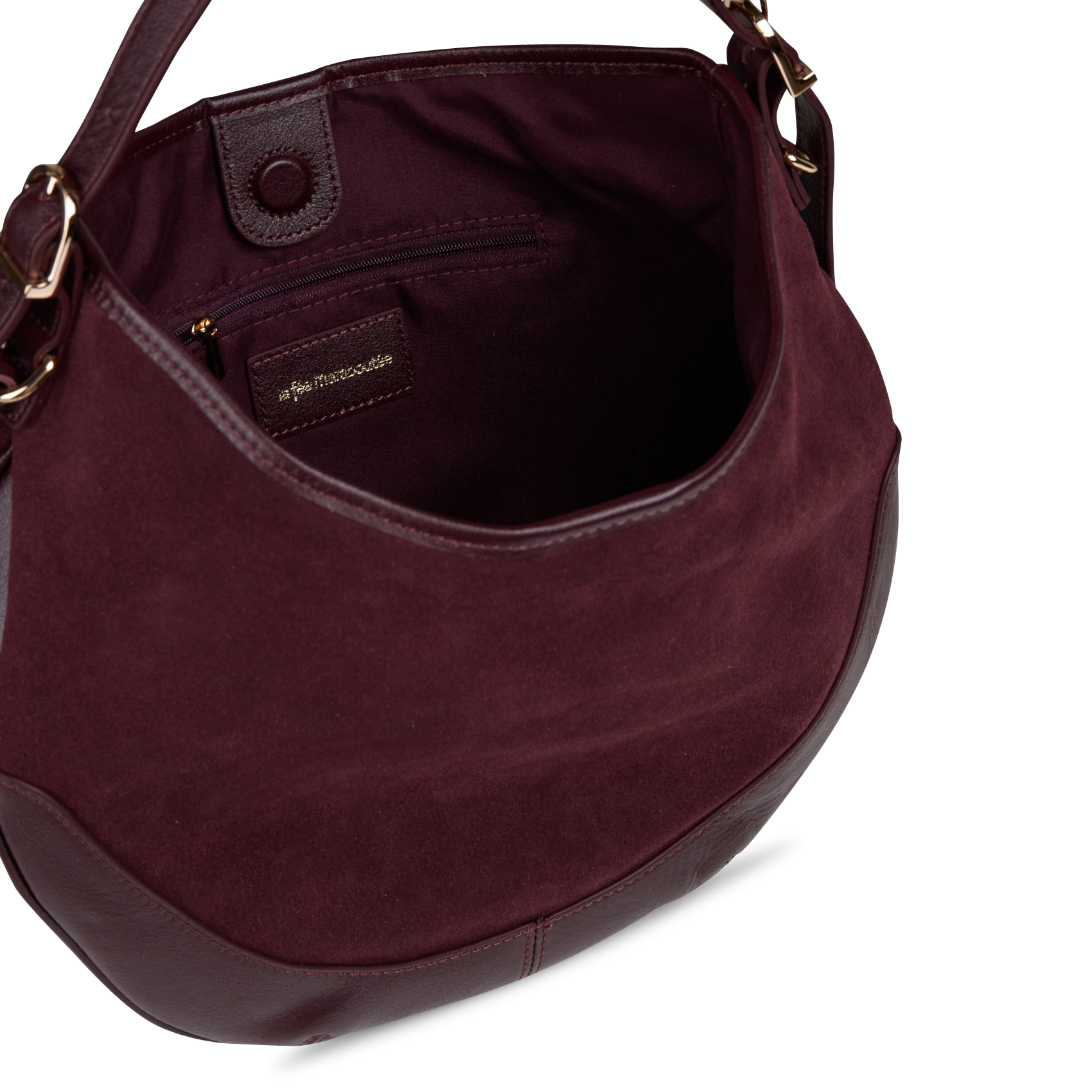 Leren handtas LA FEE MARABOUTEE Rood