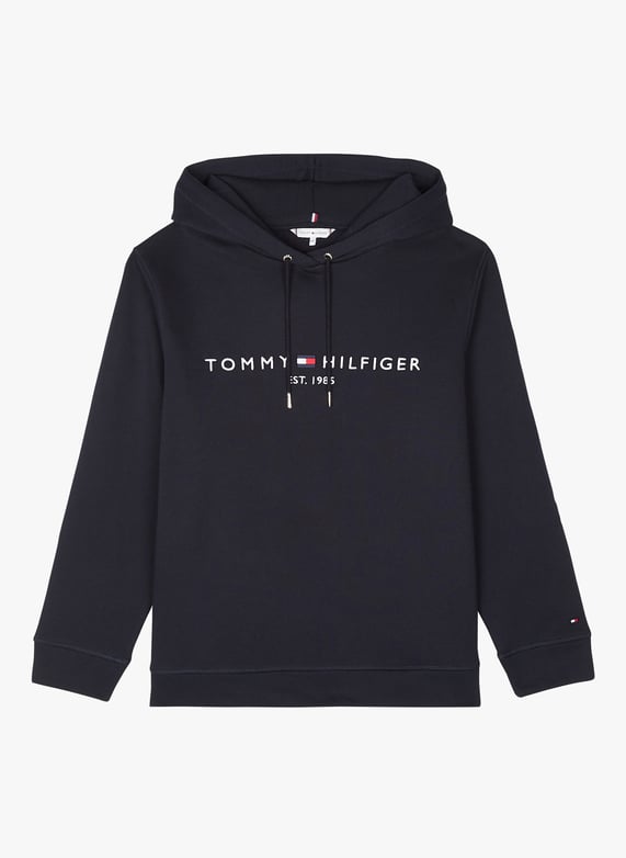 Sweat capuche tommy hilfiger femme sale