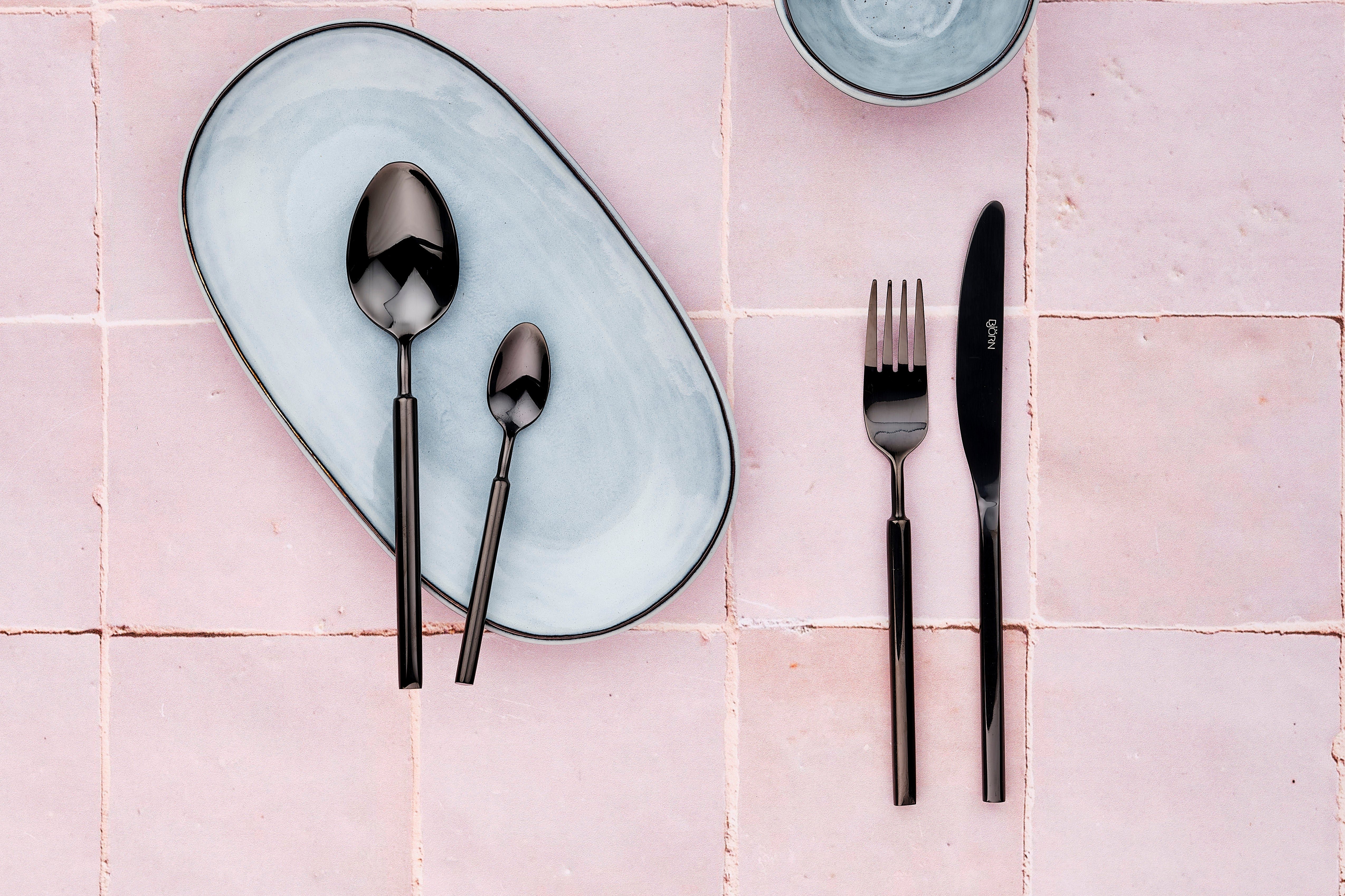 24-piece cutlery set Viggo - black BJORN Black