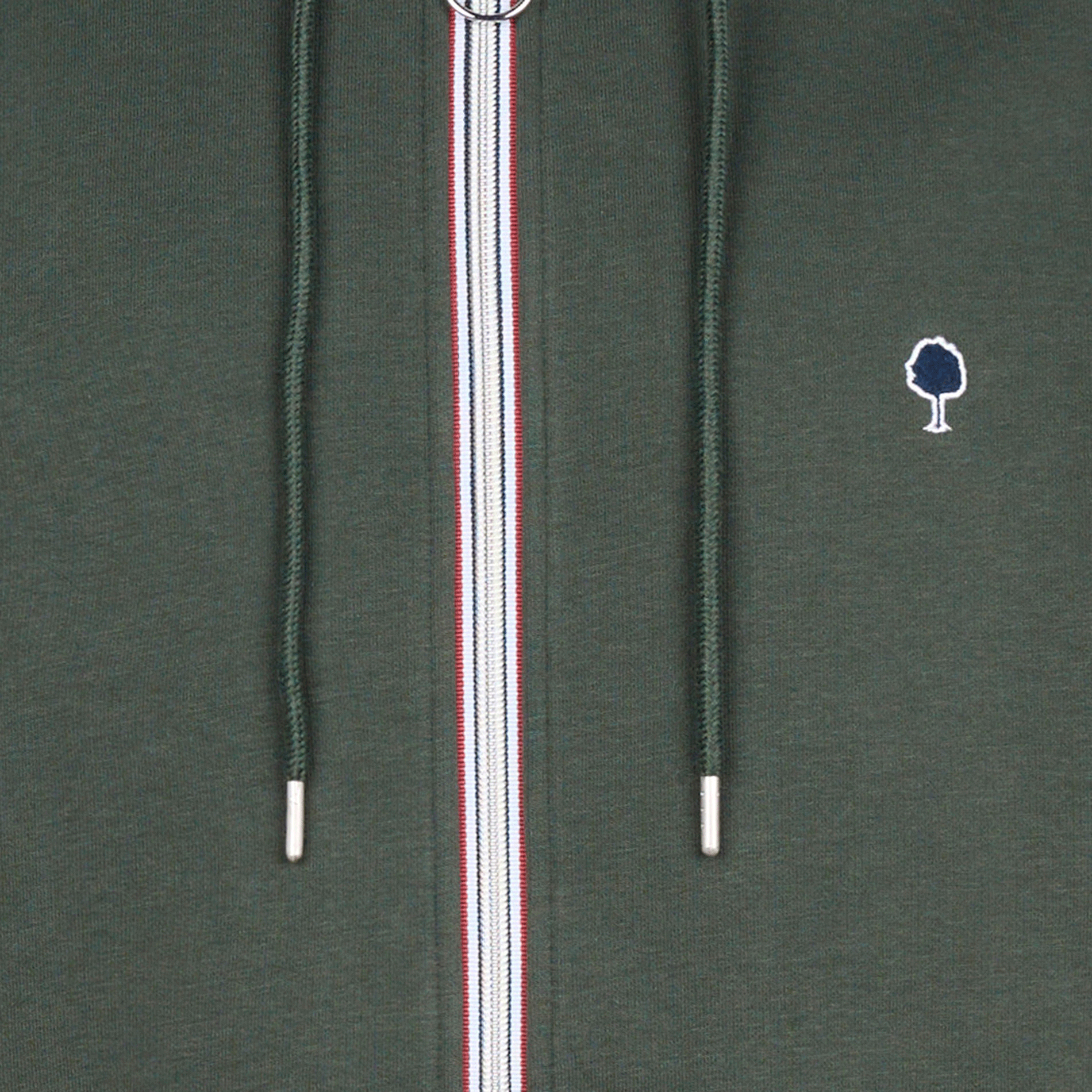 Kapuzenpullover aus Baumwollmischung FAGUO Grun