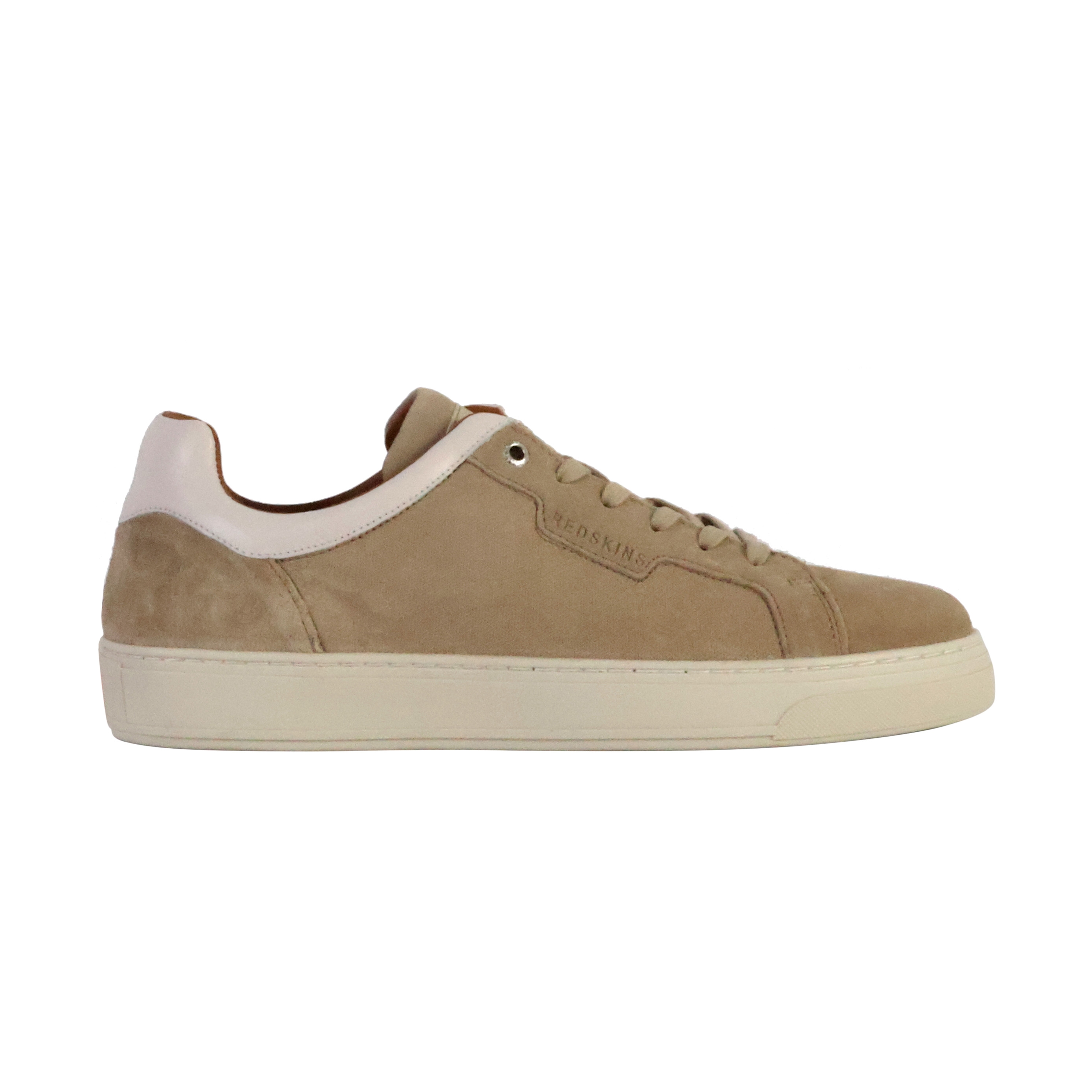 Low leather sneaker helium REDSKINS Beige