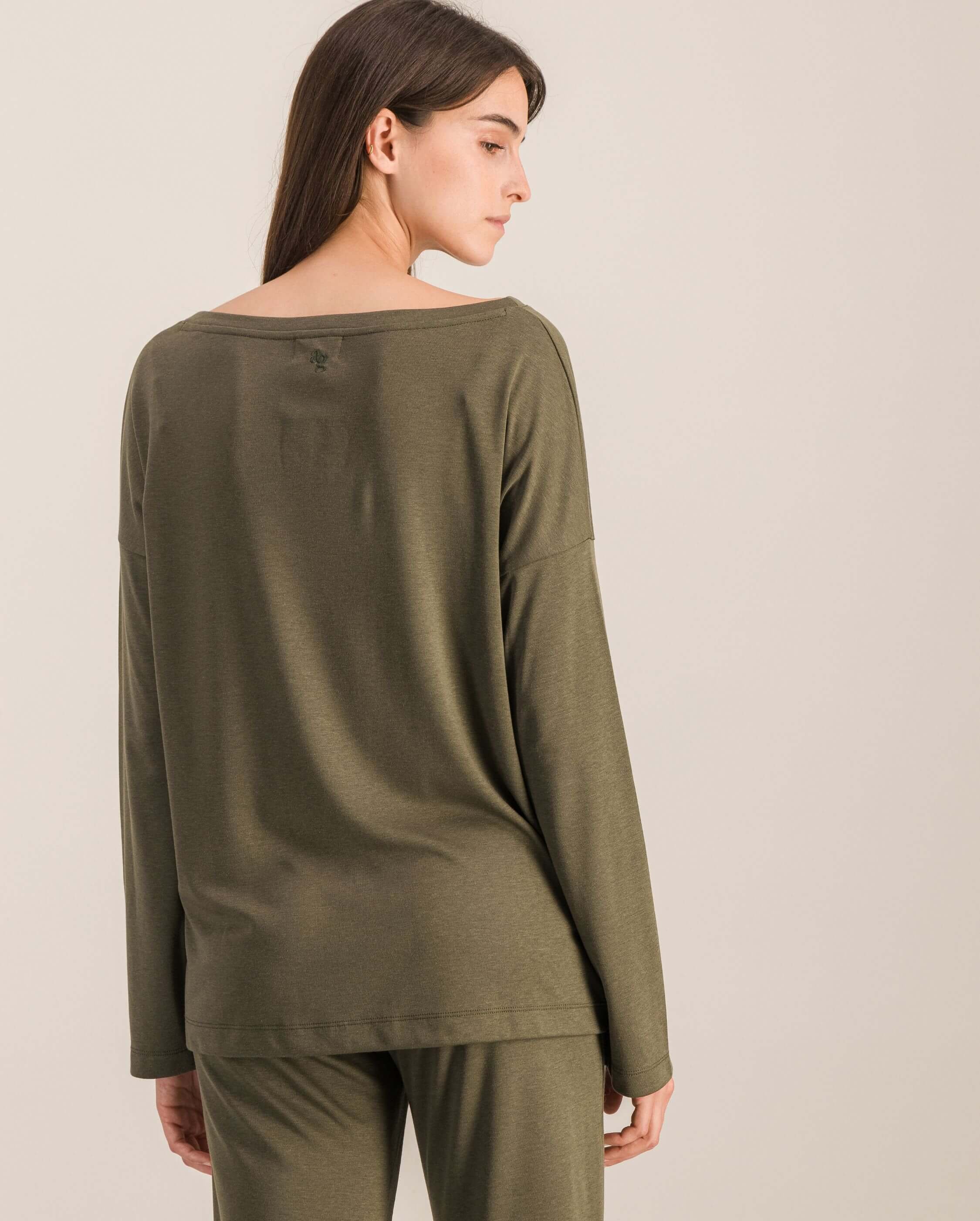 Women's pajama top, matcha ANGARDE Green
