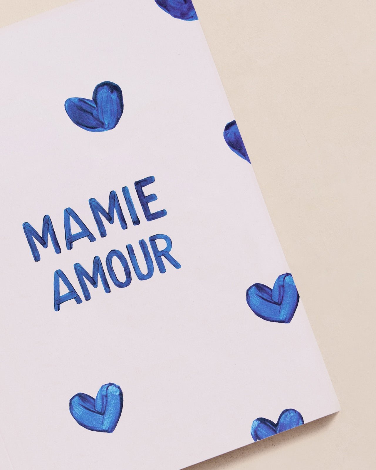 Le carnet mamie amour EMOI EMOI Bleu