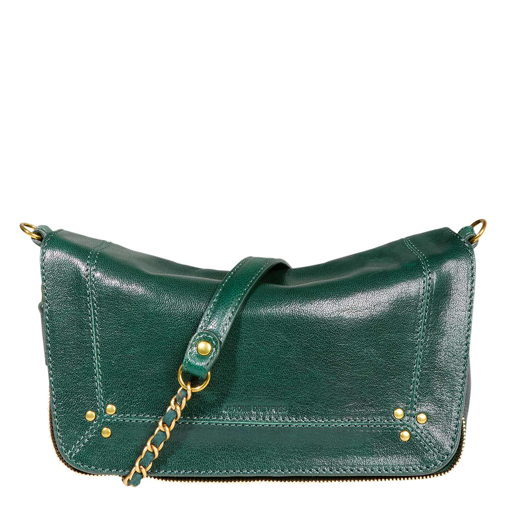 Brieftasche aus Leder JEROME DREYFUSS Grun