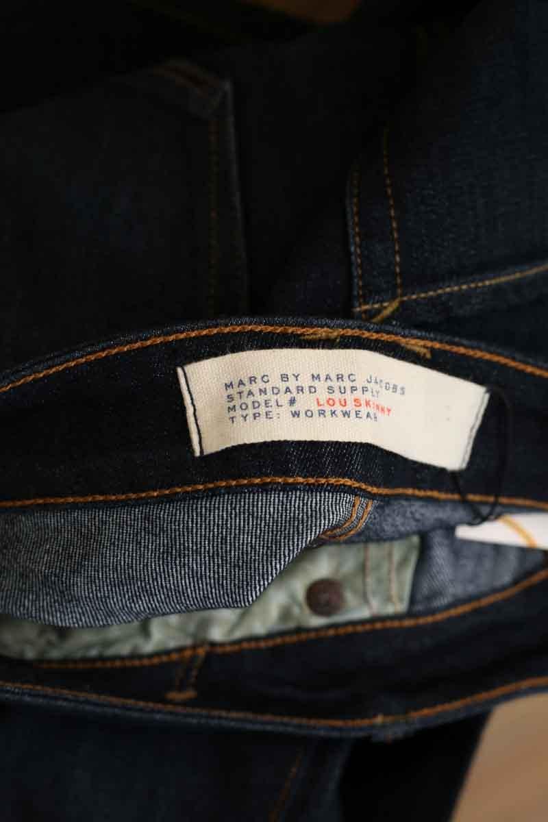 Cotton jeans MARC JACOBS - Seconde Main Blue