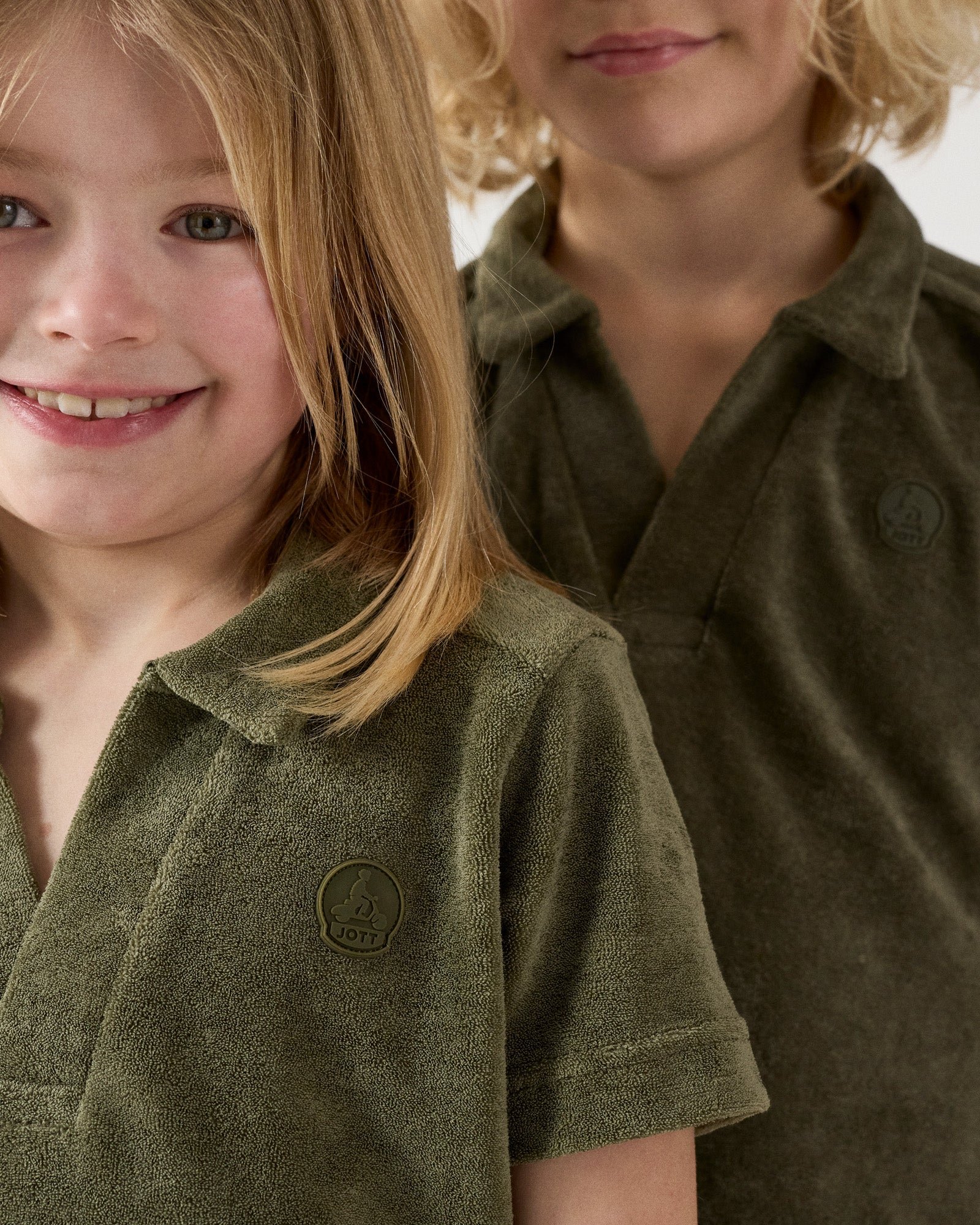 Terry cloth polo JOTT Green