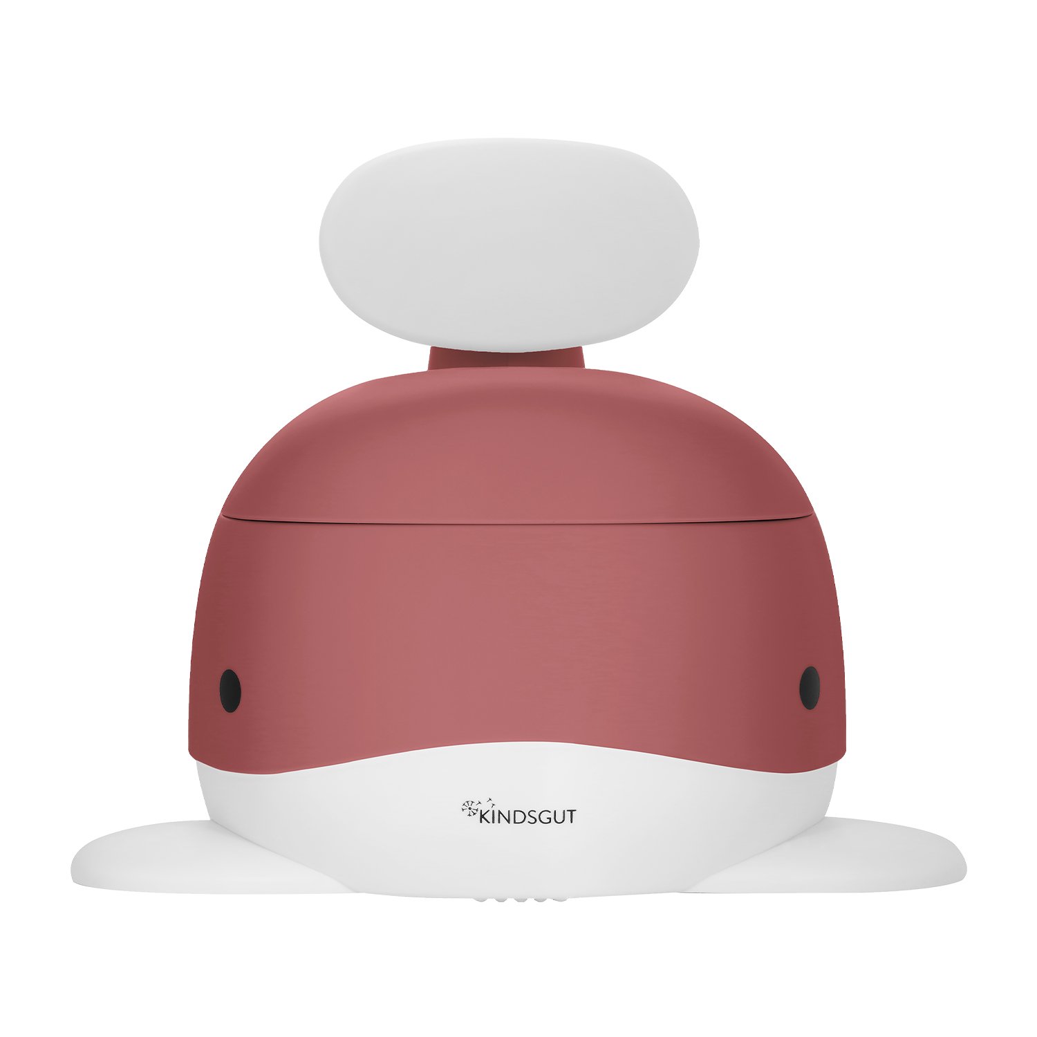 Whale baby pot KINDSGUT Red
