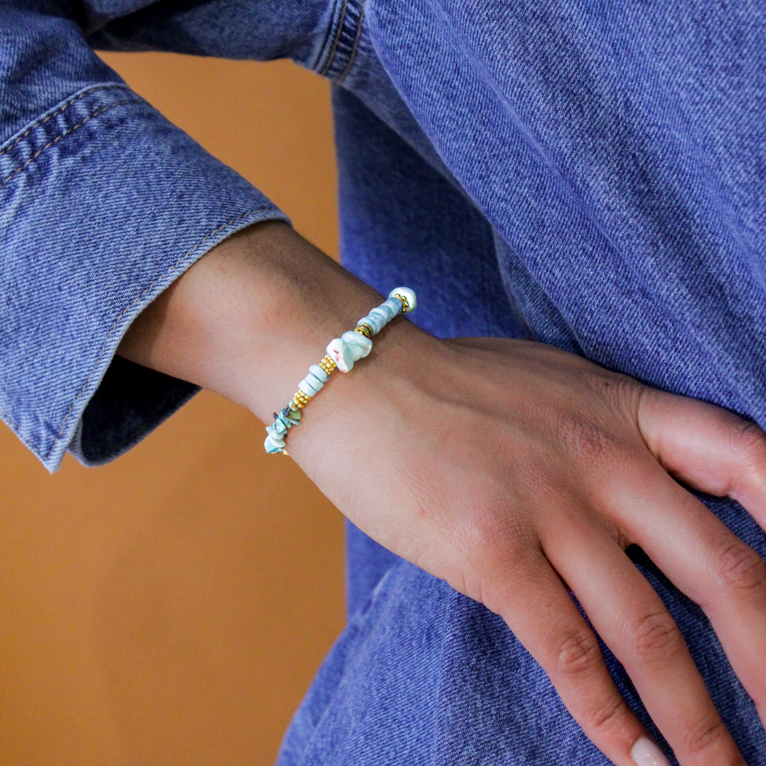 Heishi Bracelet - Joe L'ATELIER DES DAMES Golden